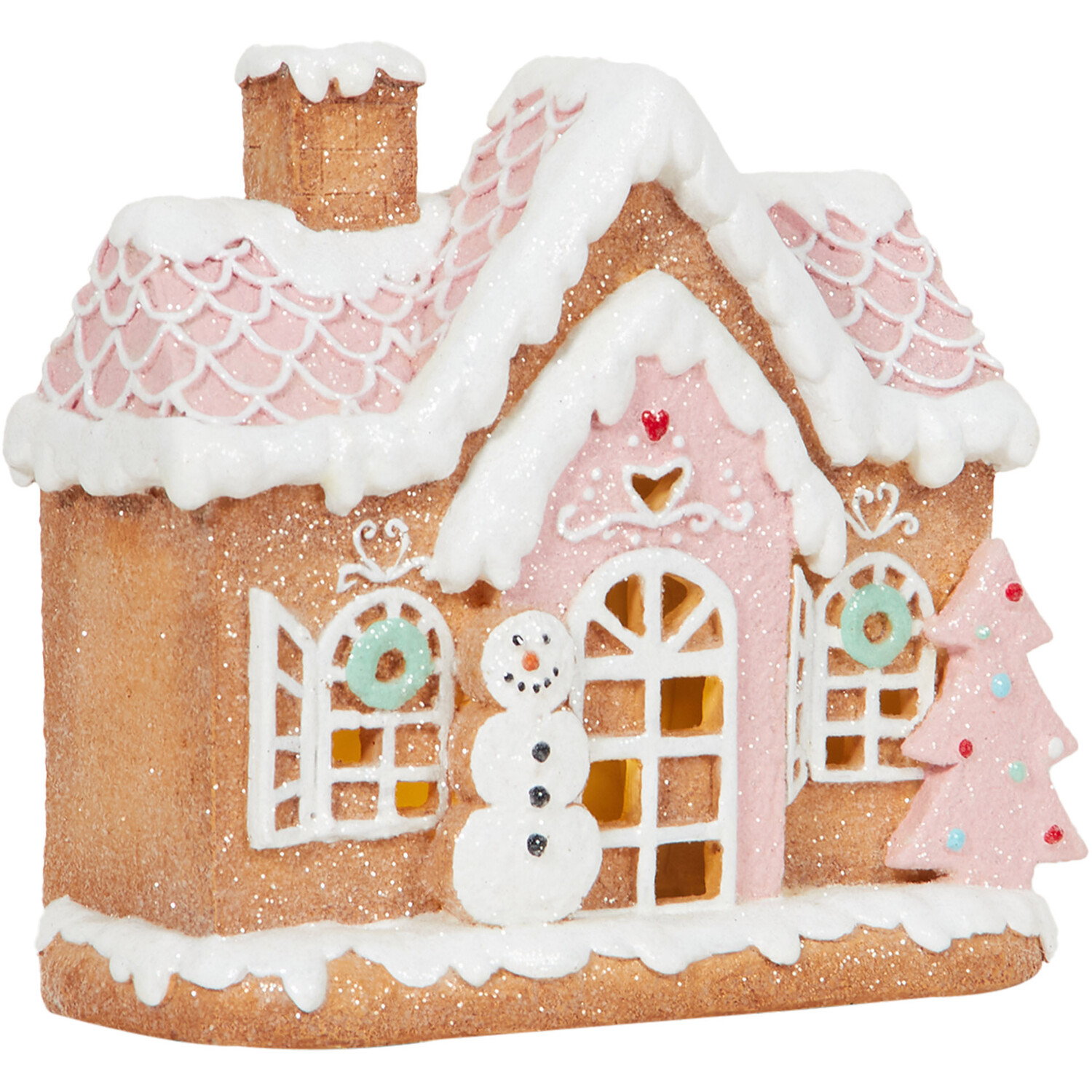 LED Christmas Cookie Gingerbread House - Multicolour Image 3