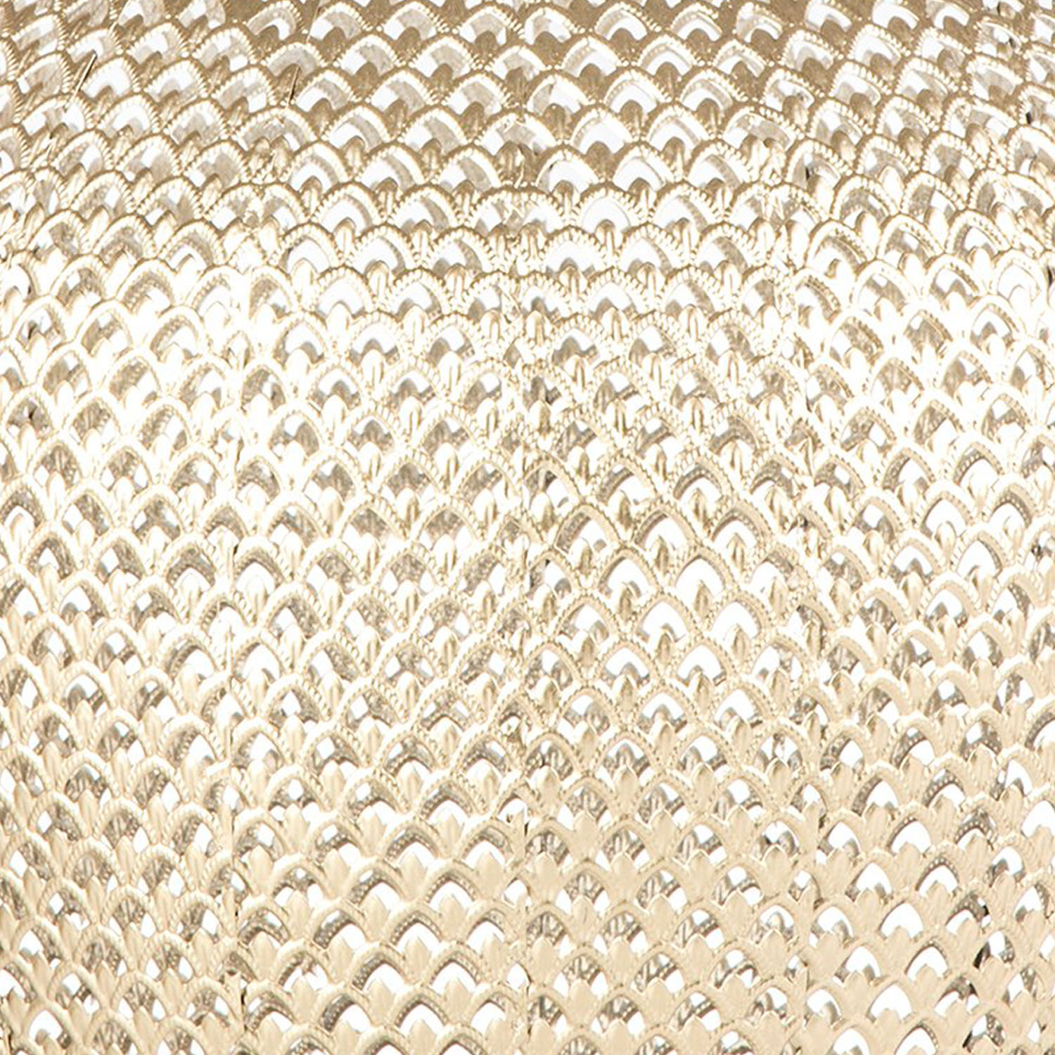 Moroccan Gold Cut Out Dome Shade Metal Pendant Light Image 6