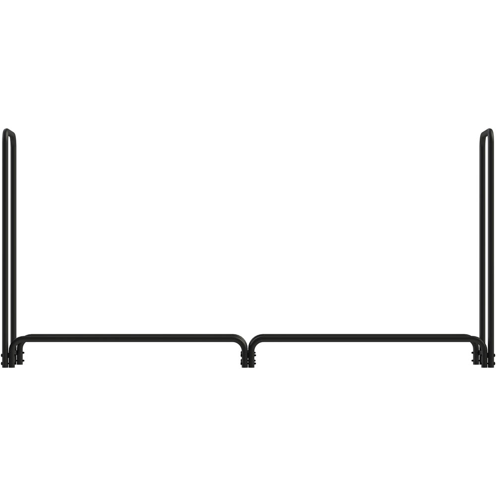 AMOS Metal Firewood Log Rack With Cover 8ft Image 2