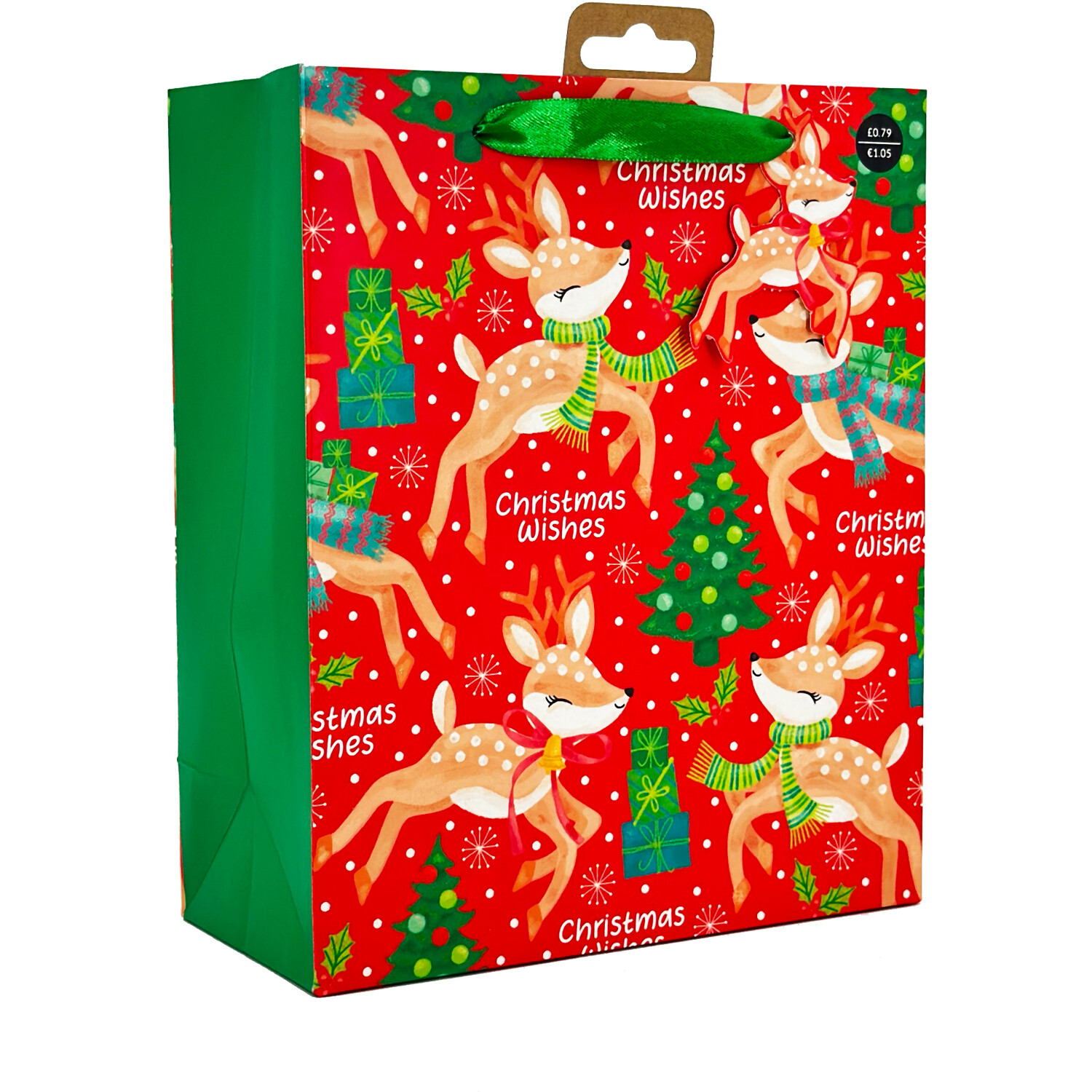 Festive Dinosaur or Reindeer Kids Gift Bag Small Image 4