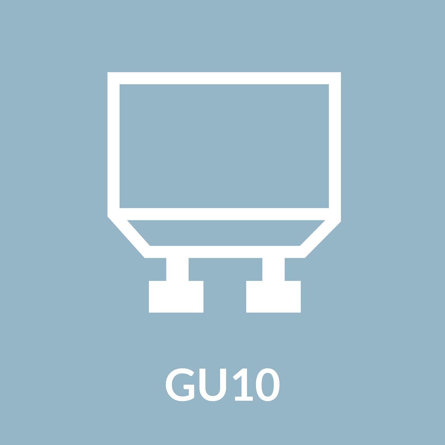 Status GU10 Pearl Warm White LED 3w 2 Pack Image 3