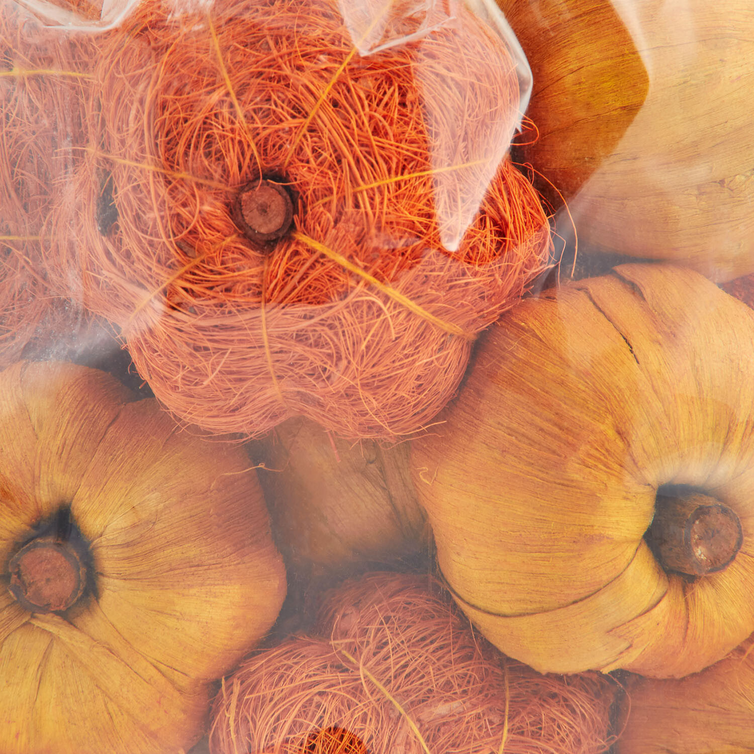 Fragranced Mixed Pumpkins Bag Orange Image 5