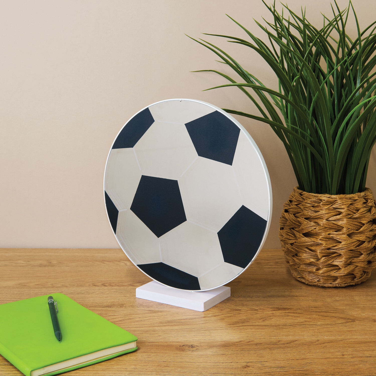 Football Infinity Neon Light White Image 2