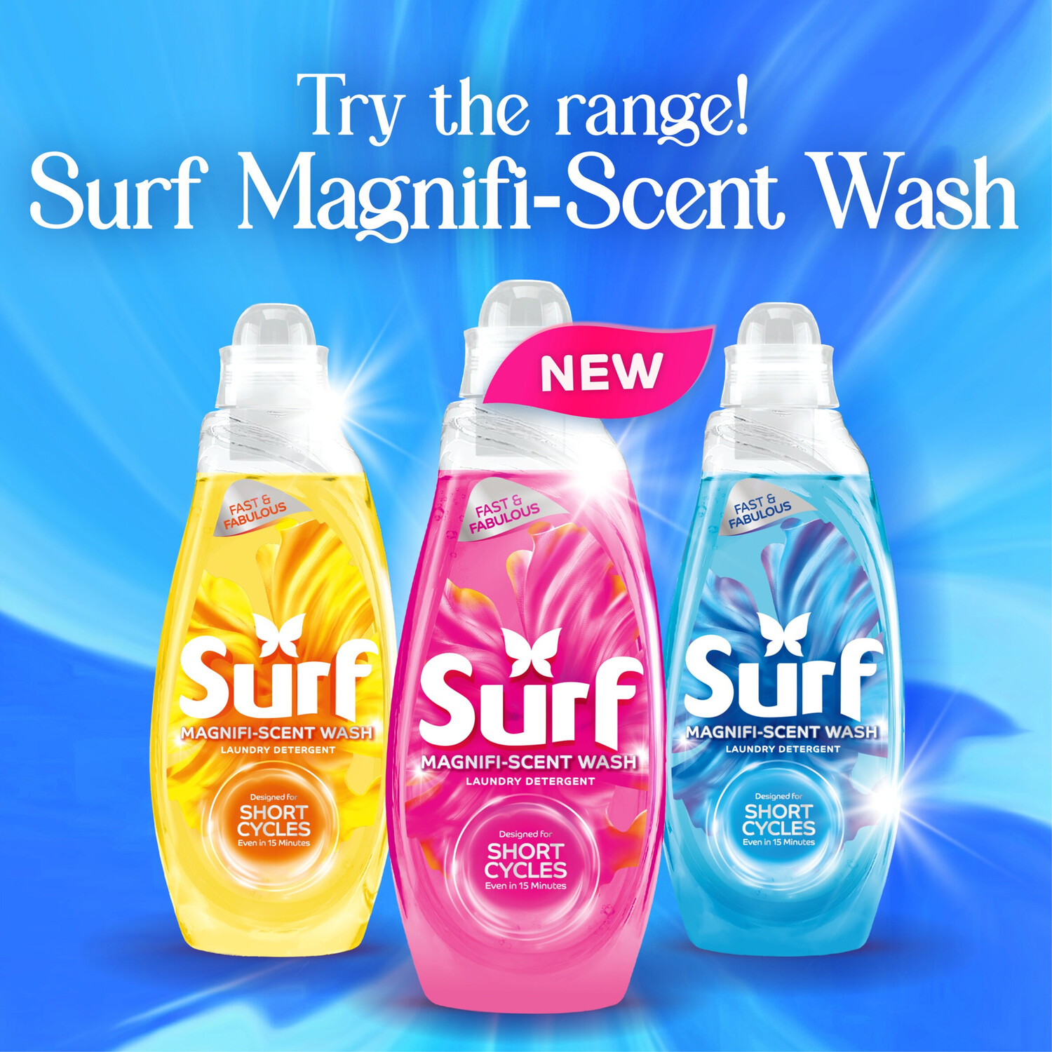 Surf Magnifi-Scent Laundry Detergent Aqua Bliss Image 9