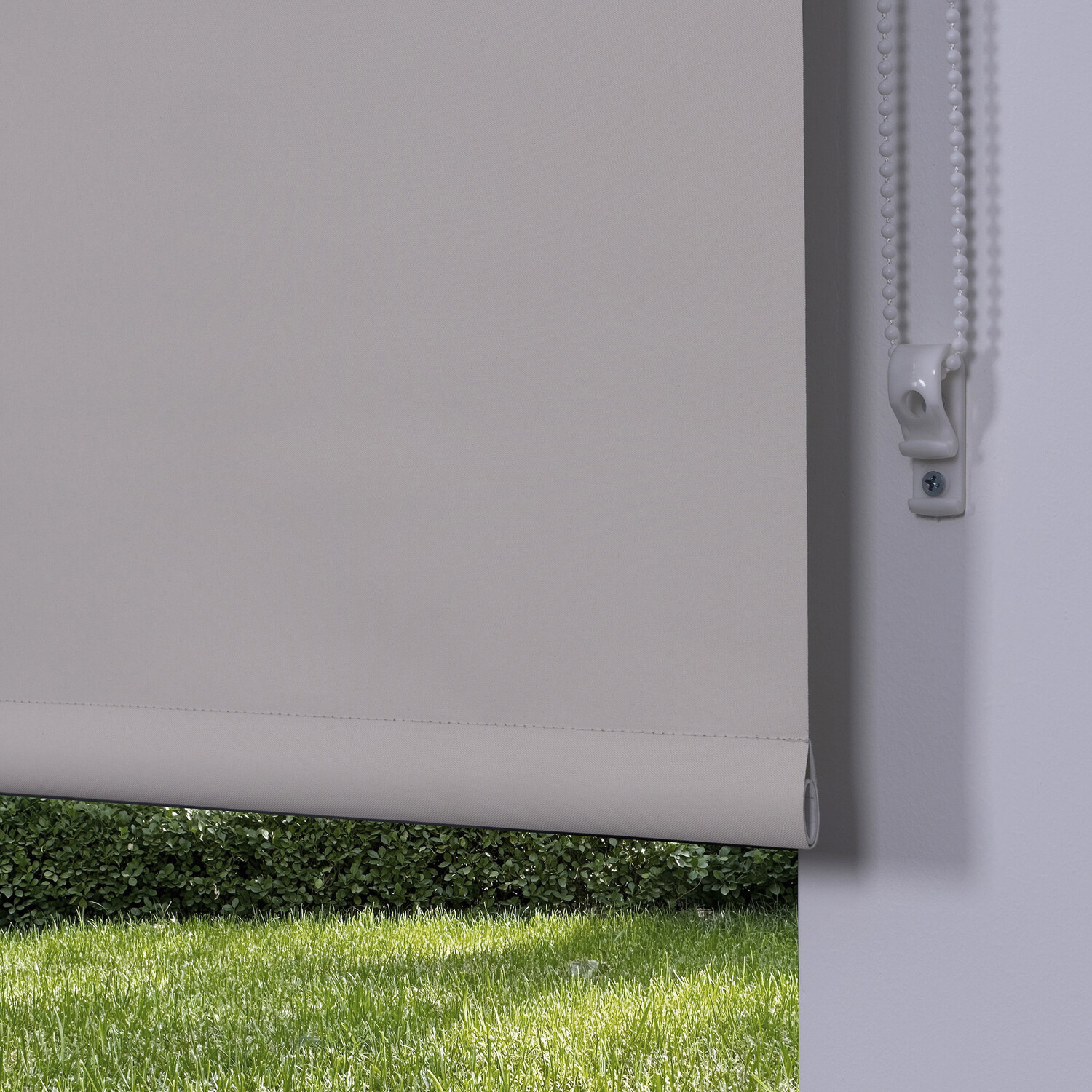 Plain Blackout Blinds - Light Taupe / 180cm Image 2