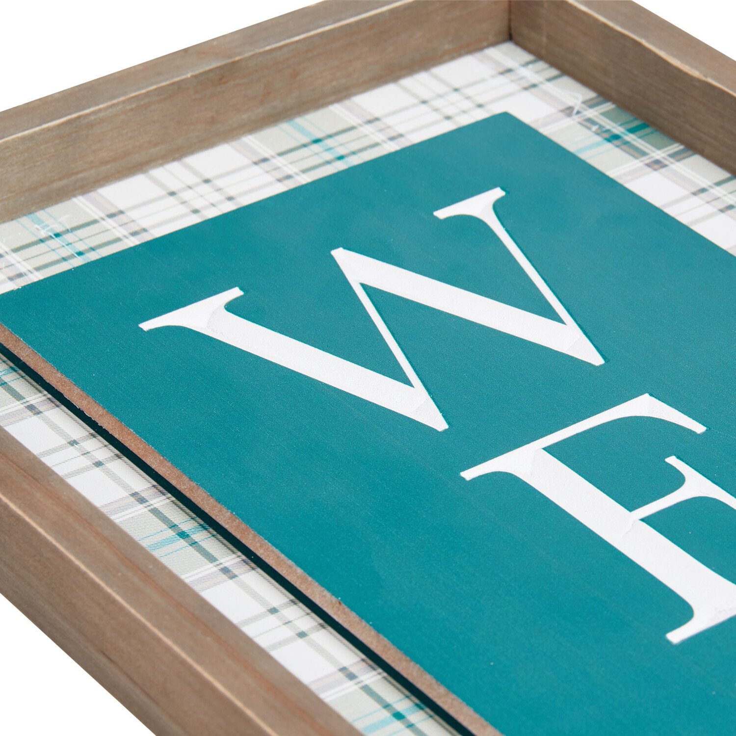 Welcome Rustic Stag Sign - Green Image 3