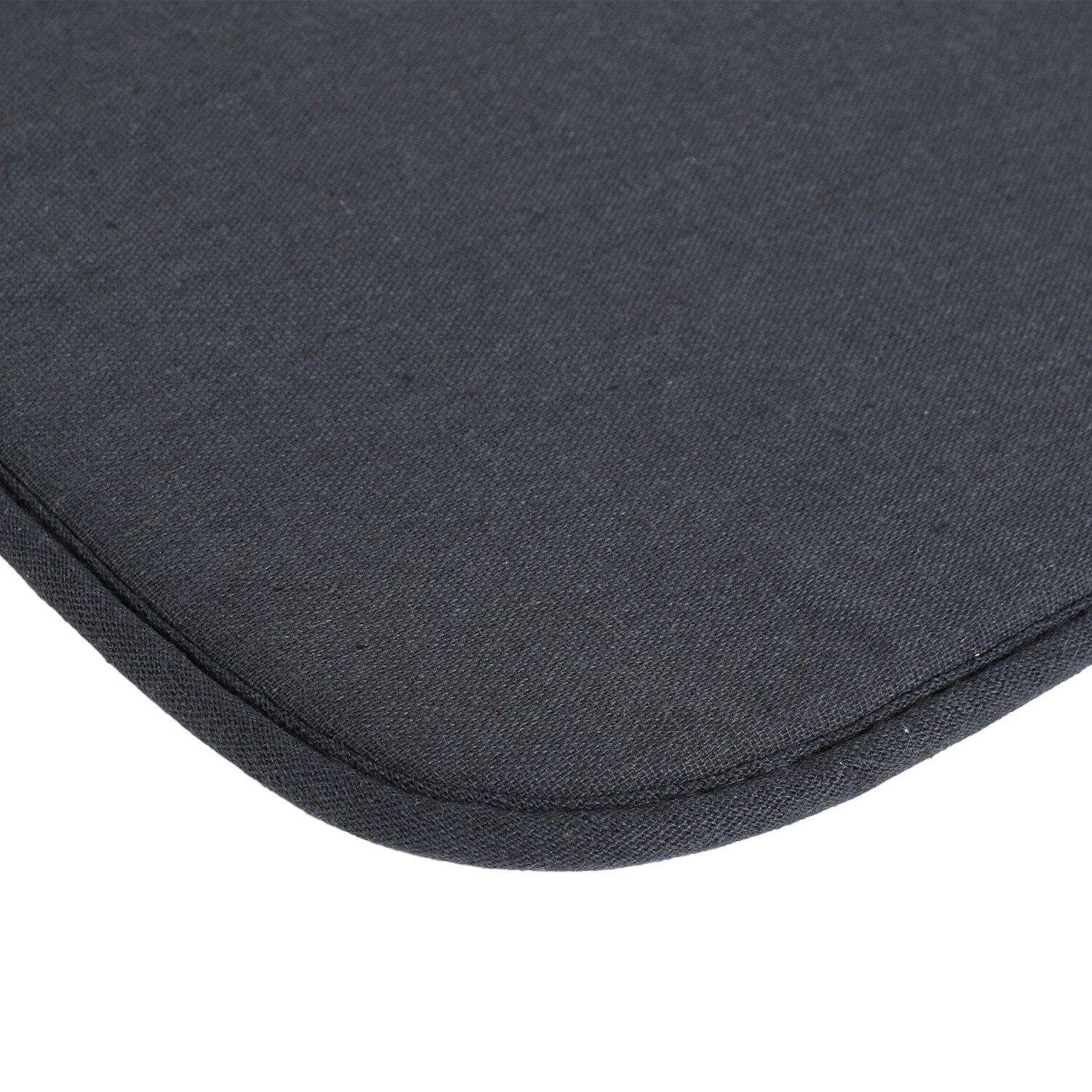 Divante Grey Cotton Seat Pad 8 x 36cm 4 Pack Image 3
