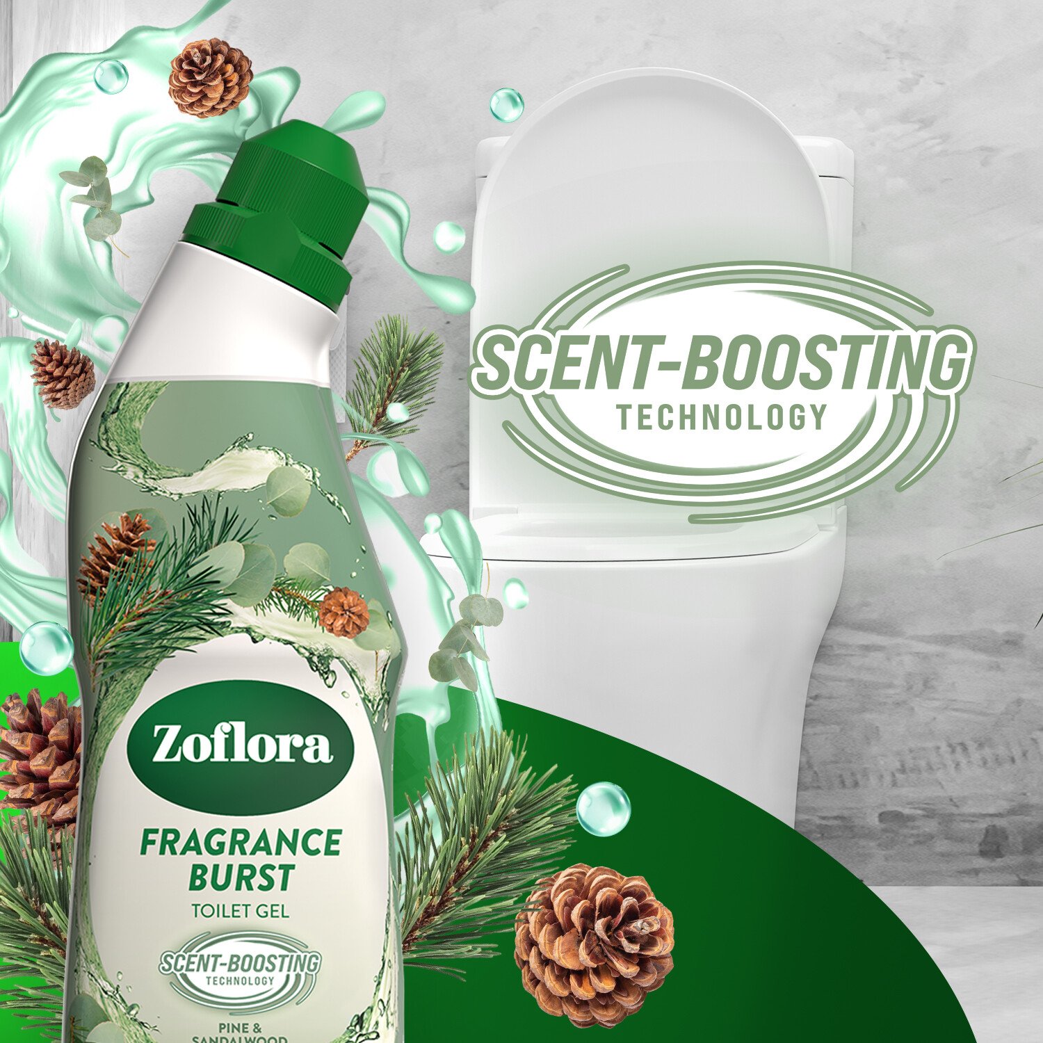 Zoflora Toilet Cleaning Gel Image 3