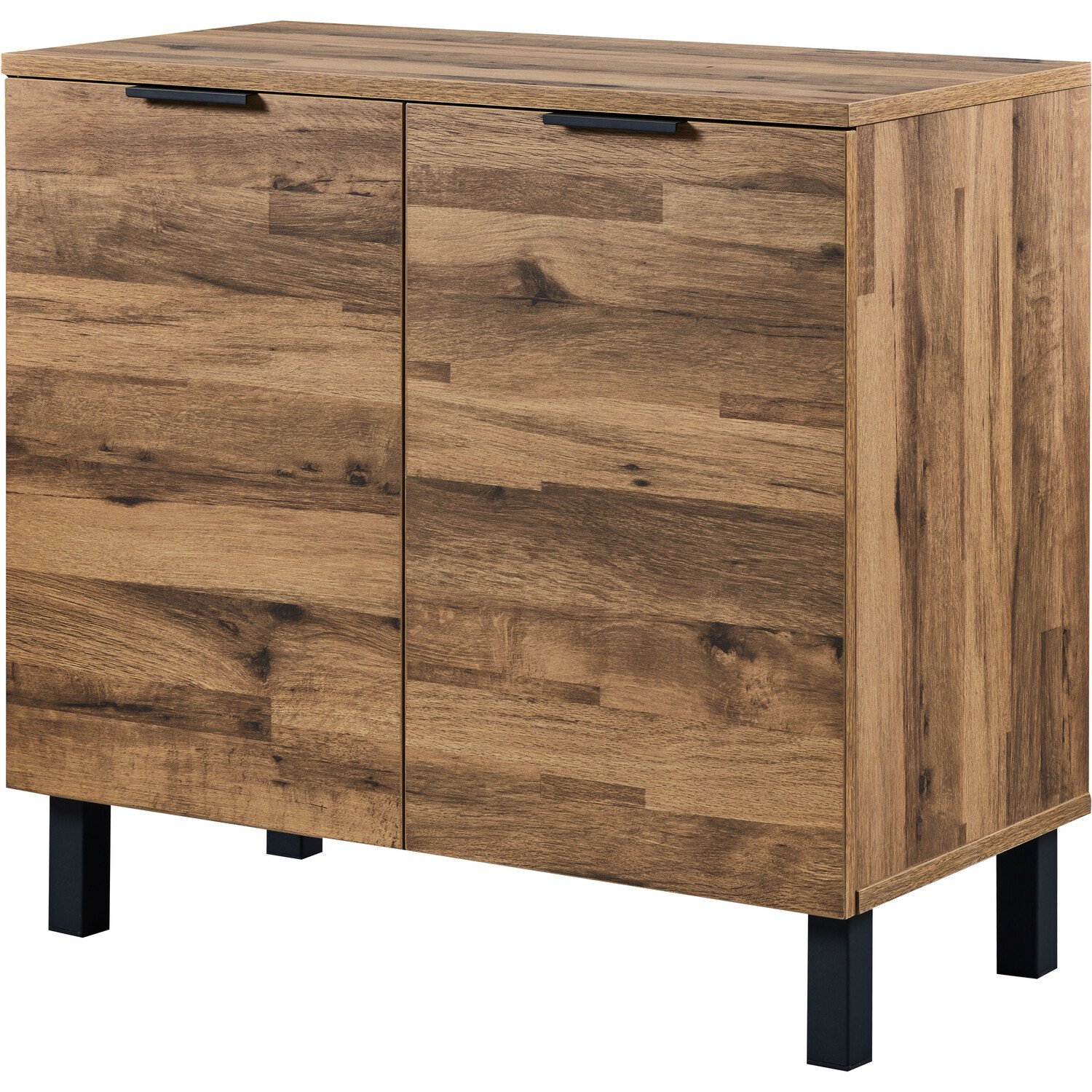 Hampshire 2 Door Oak Compact Sideboard Image 3