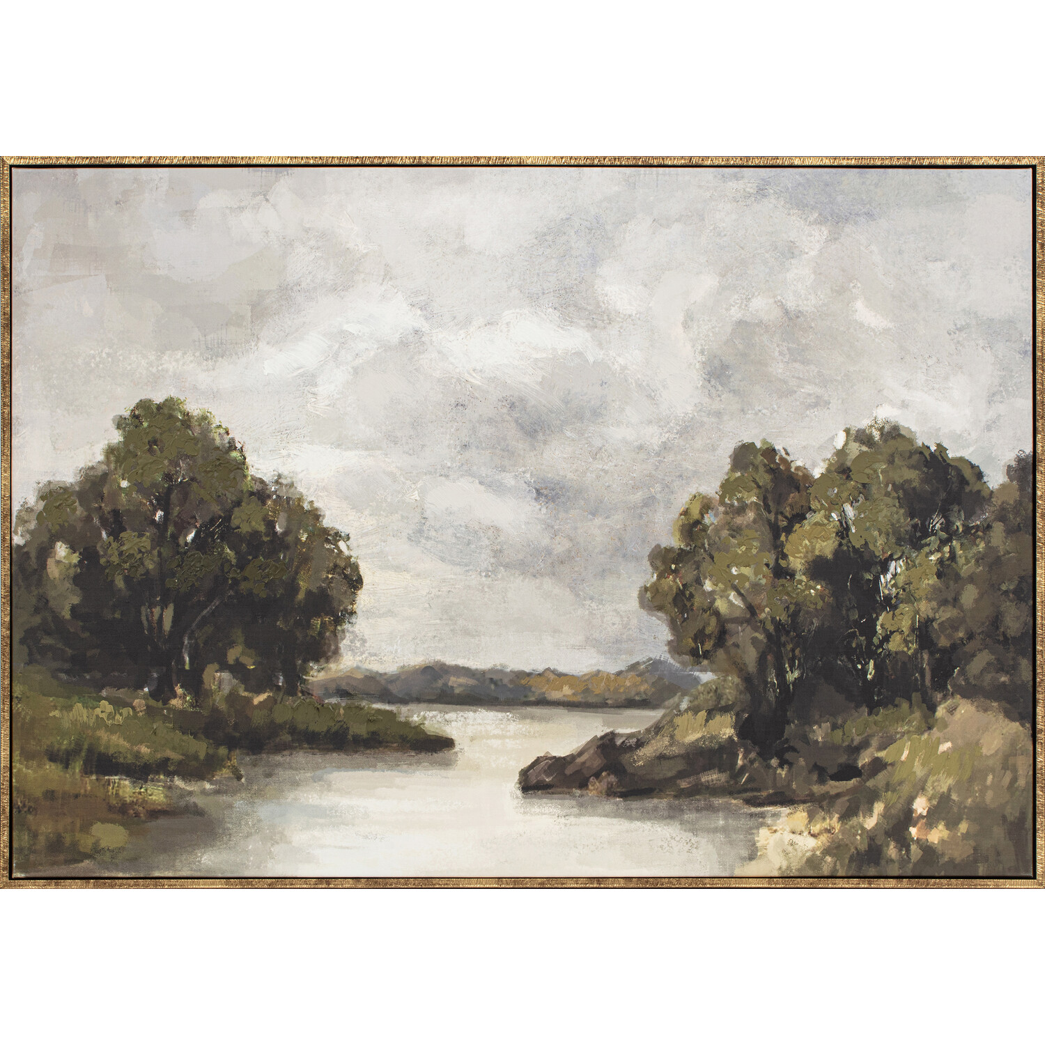 Idyllic Country Scene Framed Art Image 8