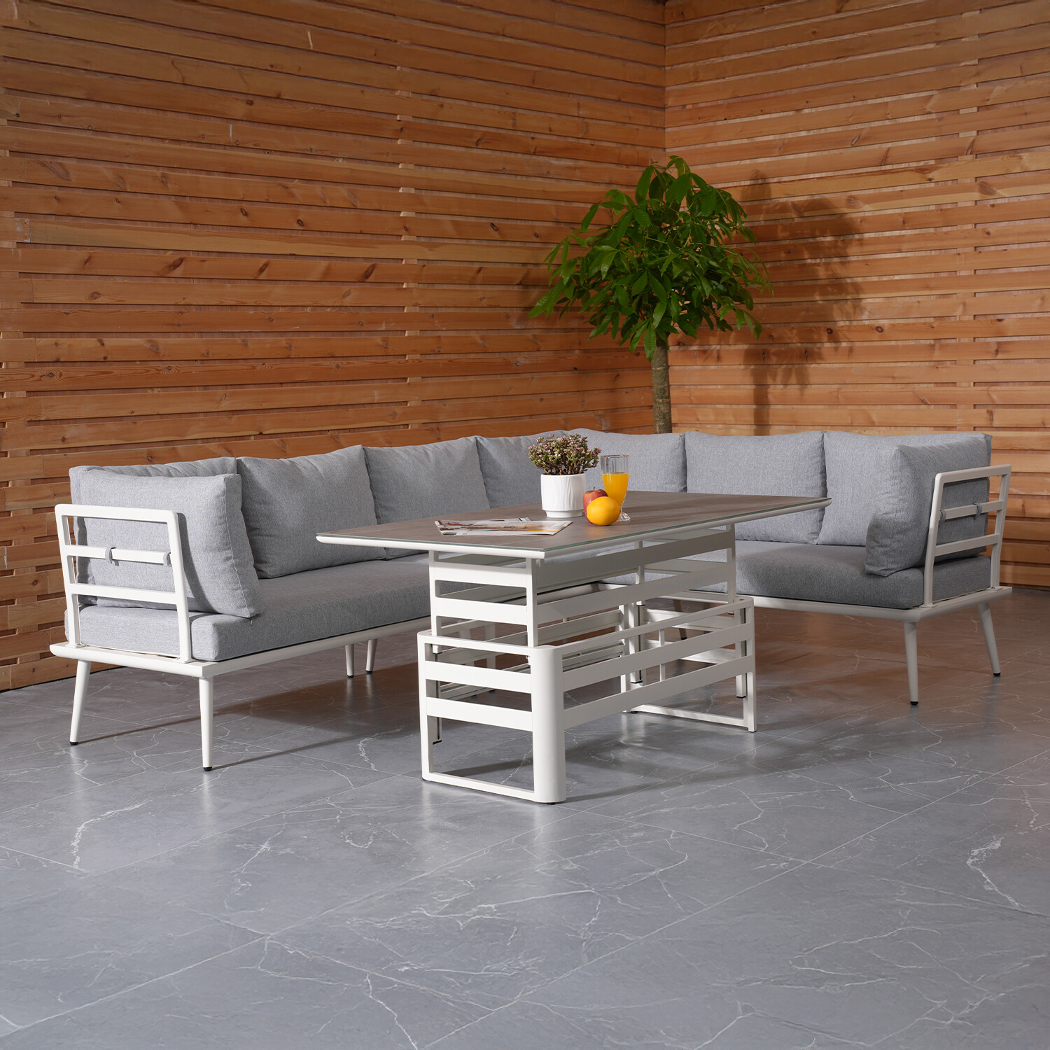 Iris Sofa Set - White Image 3