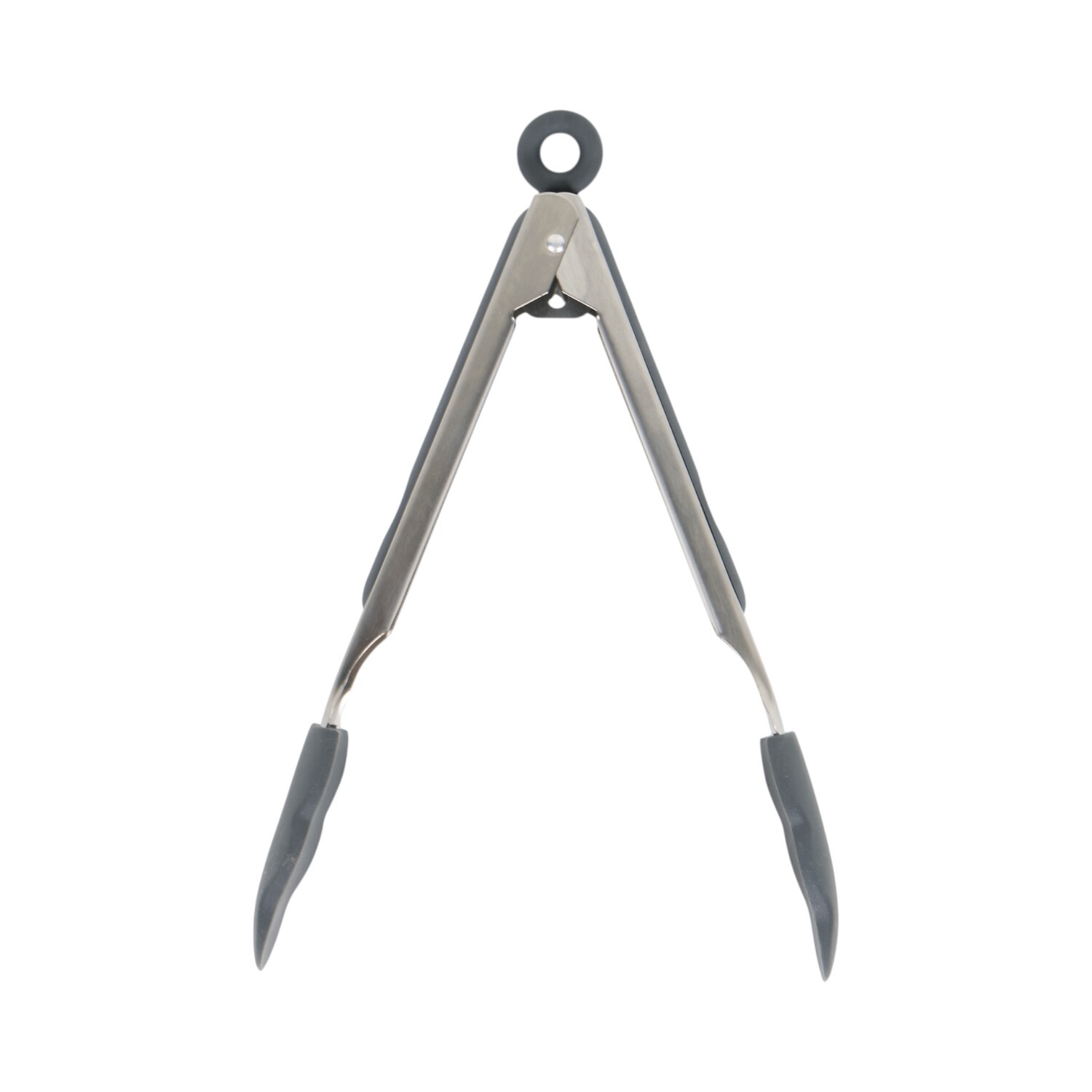 Stainless Steel and Silicone Food Tongs 9in 24cm Image 4