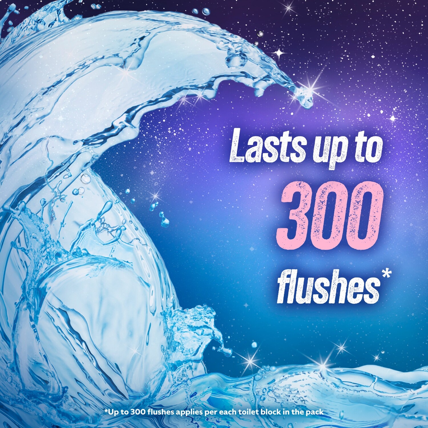 Domestos Power 5 Rim Block Aurora Blooms Image 6