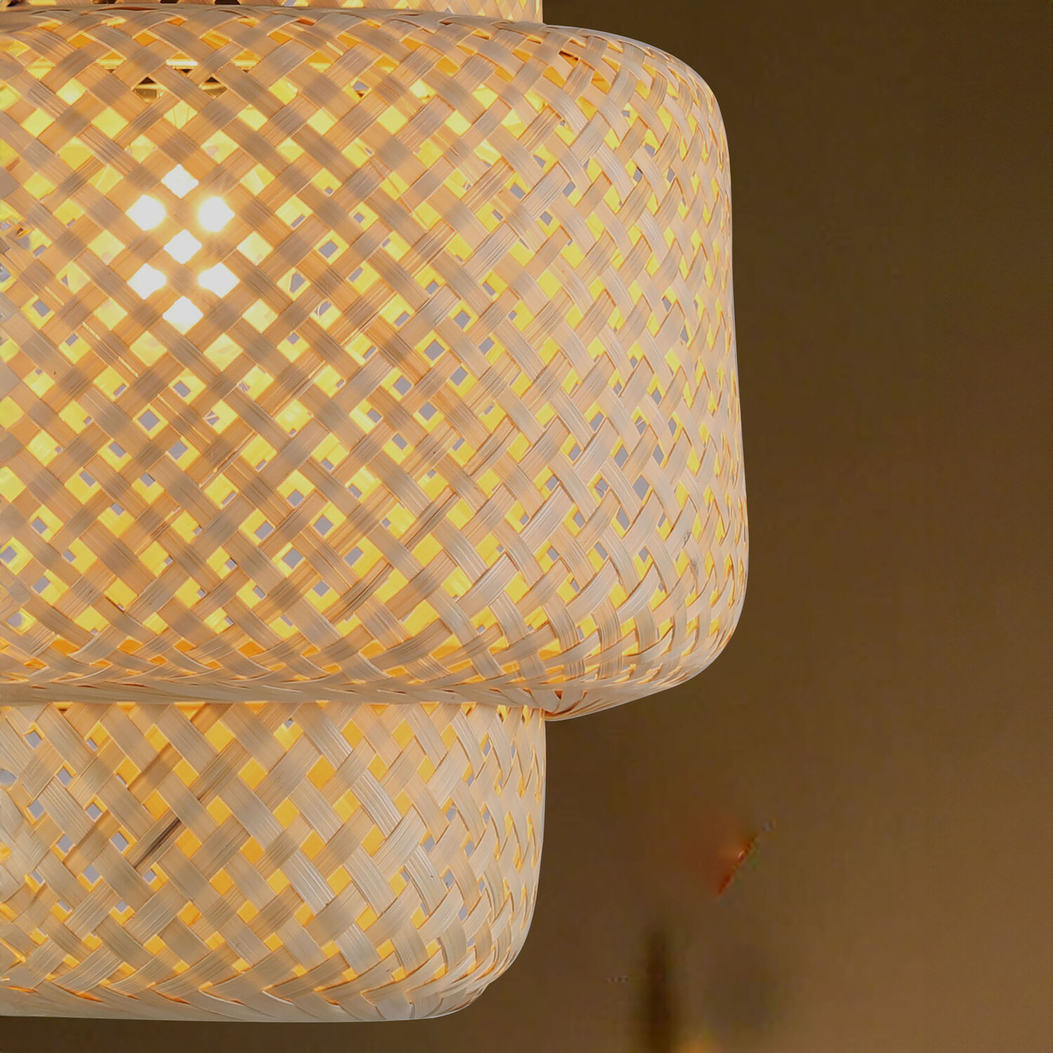 Bamboo Effect Shade Natural Image 3