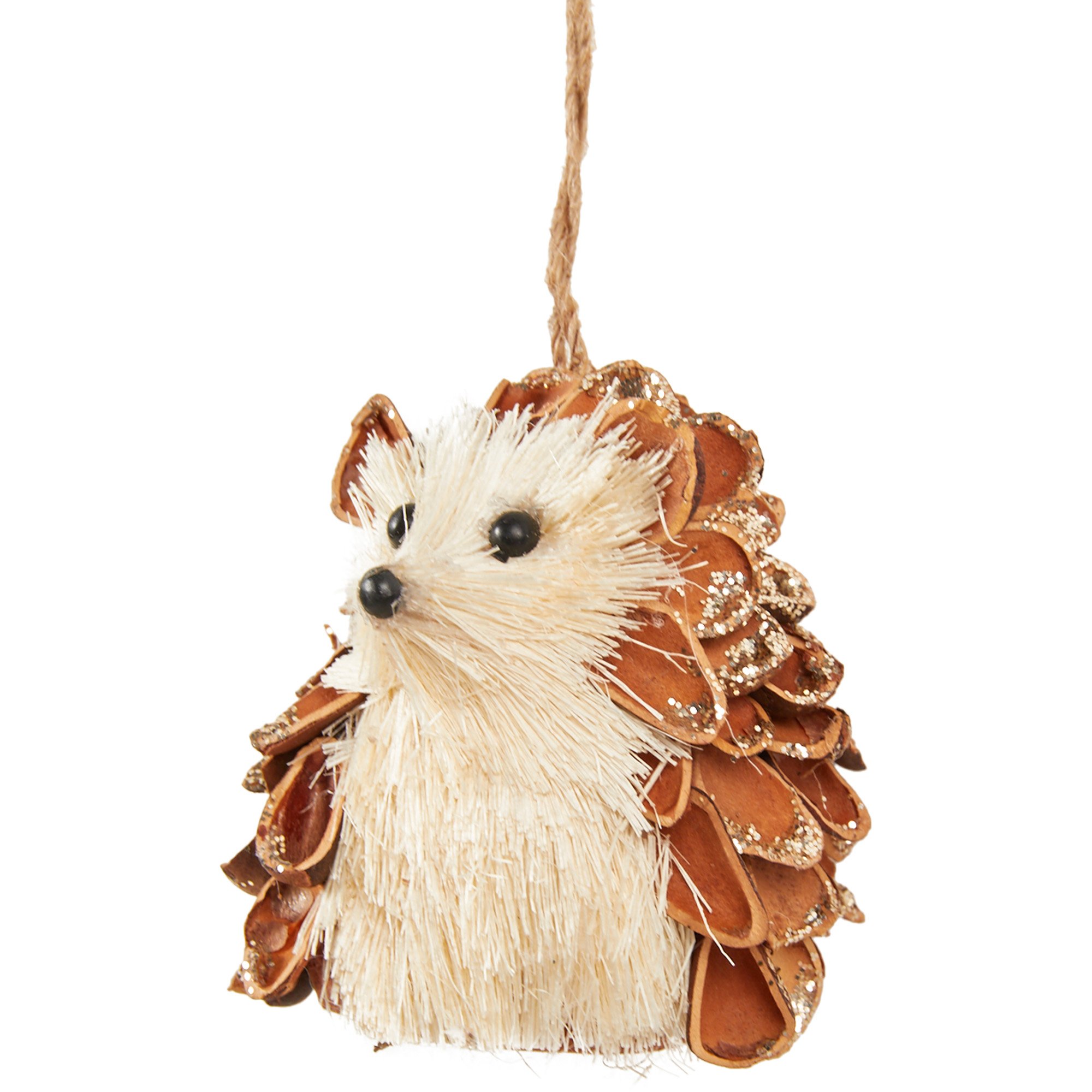 Hanging Glitter Hedgehog Decoration Image 3