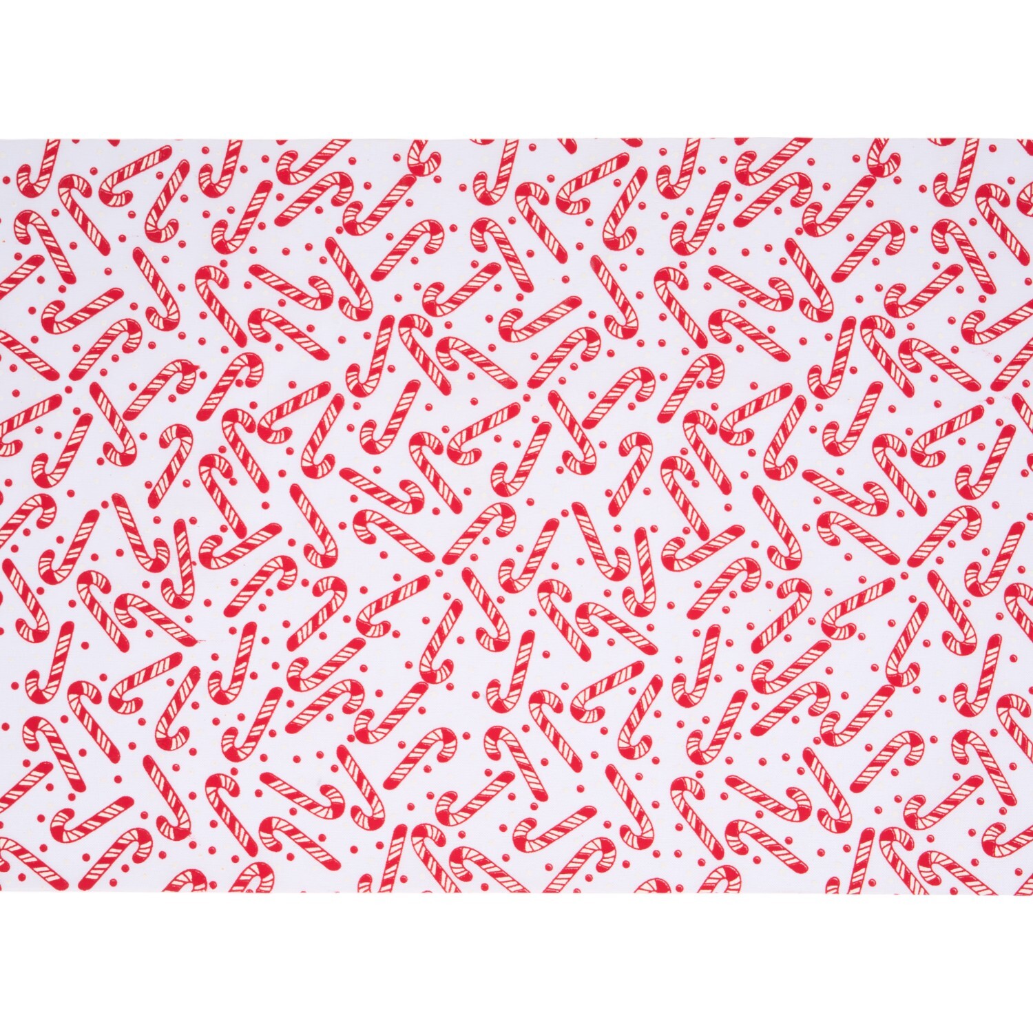 Candy Cane Fabric Roll Image 6