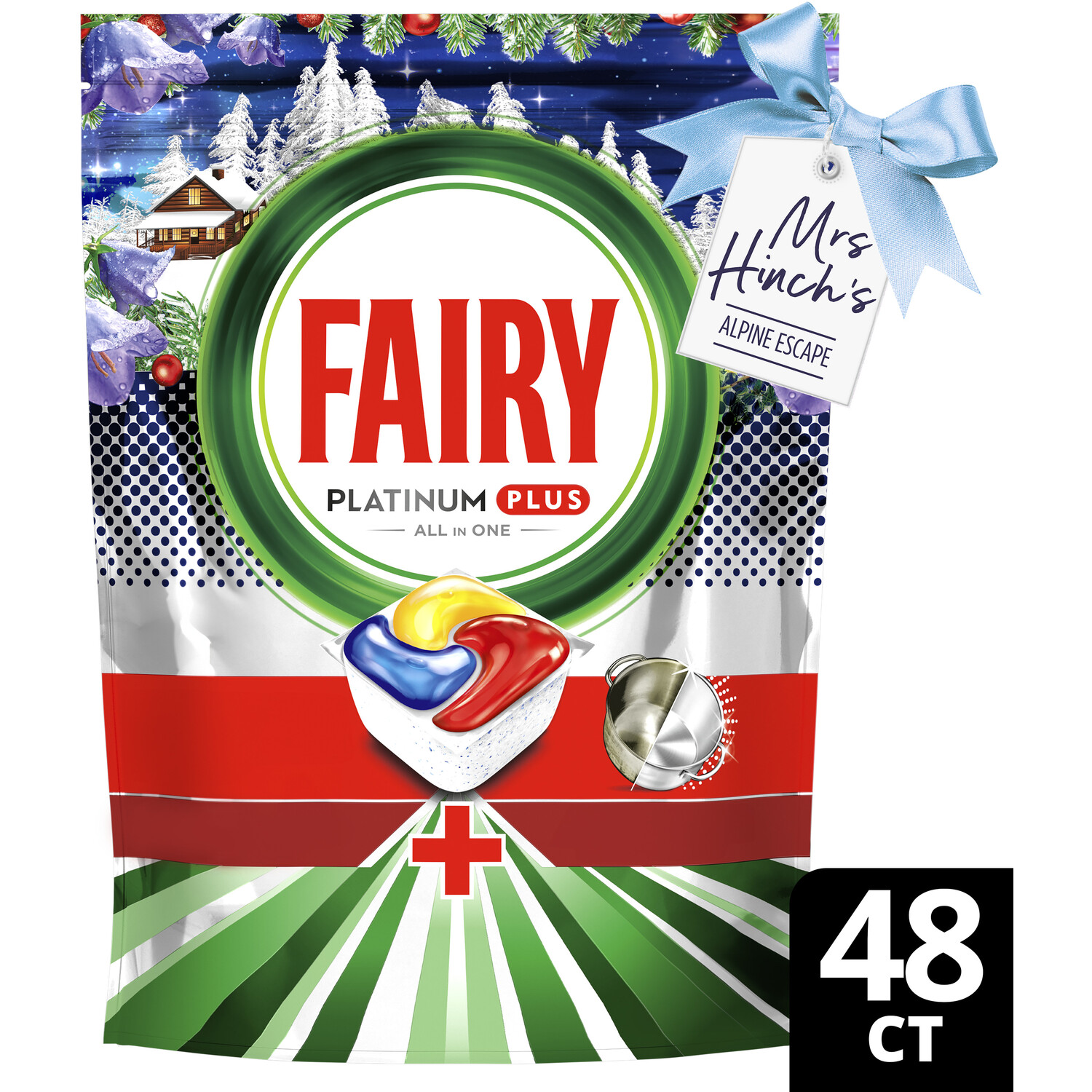 Fairy Mrs Hinch Platinum Plus All In One Dishwasher Tablets Image 2