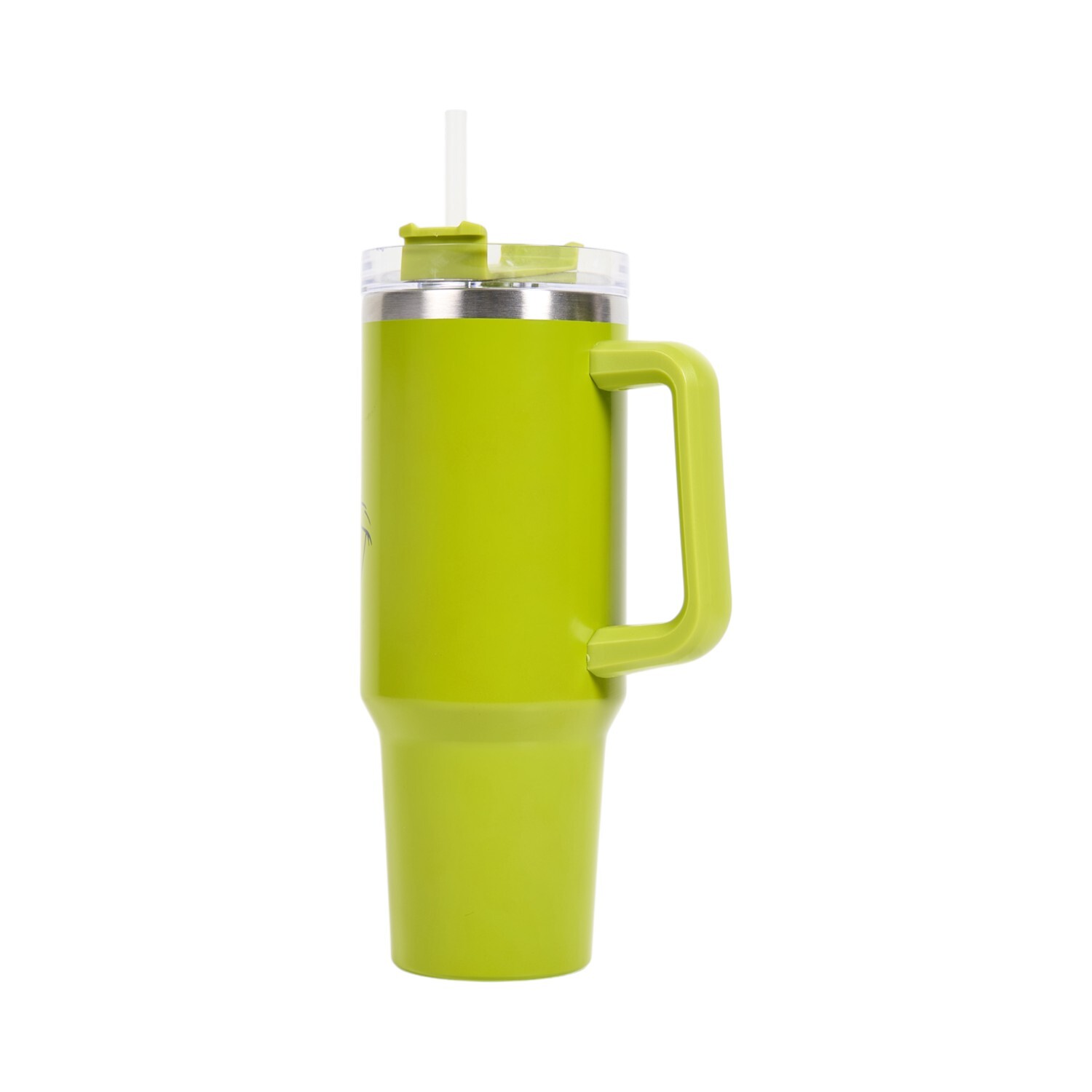 Grinch Tumbler with Straw Green Image 3