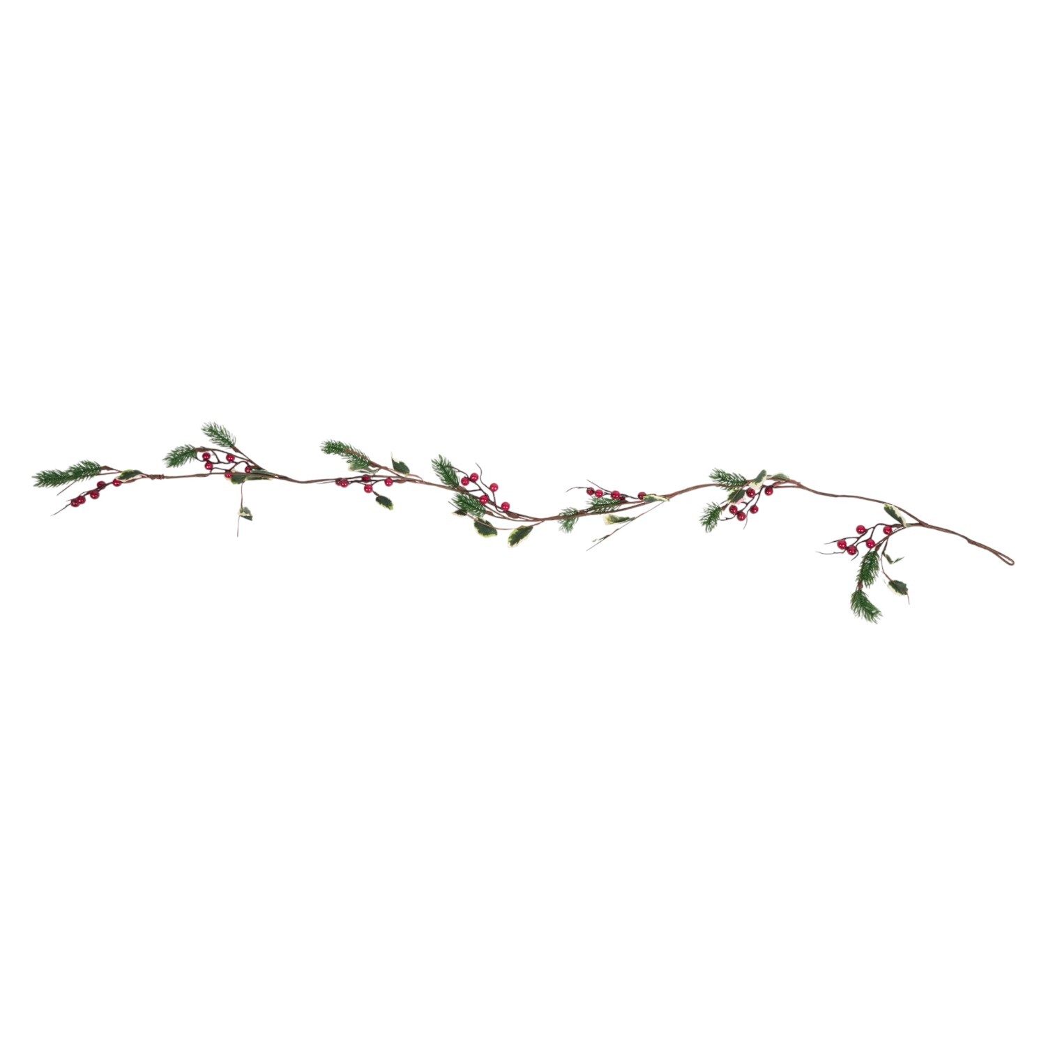 Small Berry and Pinecone Garland Image 6