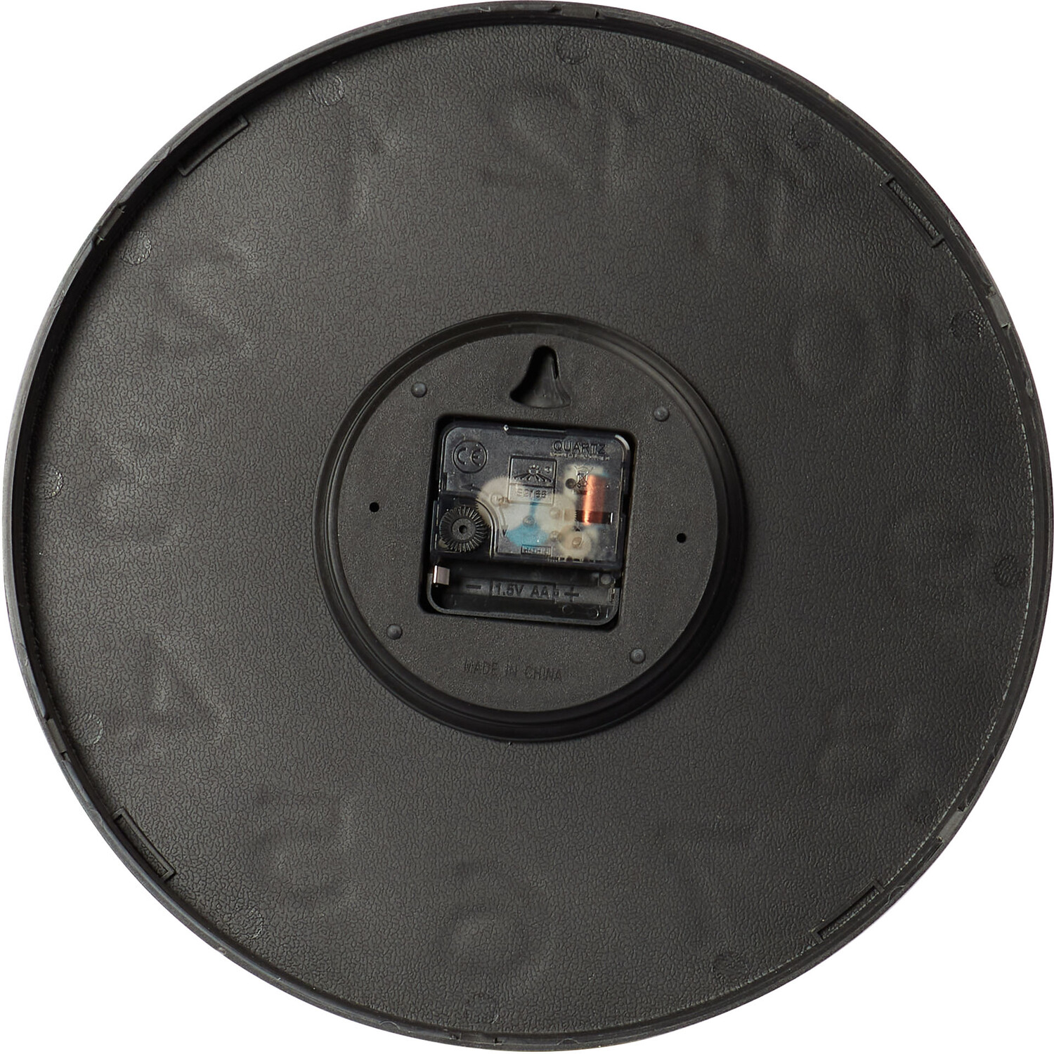 Black and Gold Roman Numeral Round Wall Clock 78cm Image 2