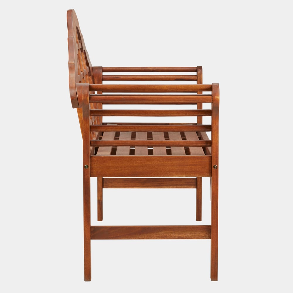 Garden Gear Lutyens Acasia Bench Image 5