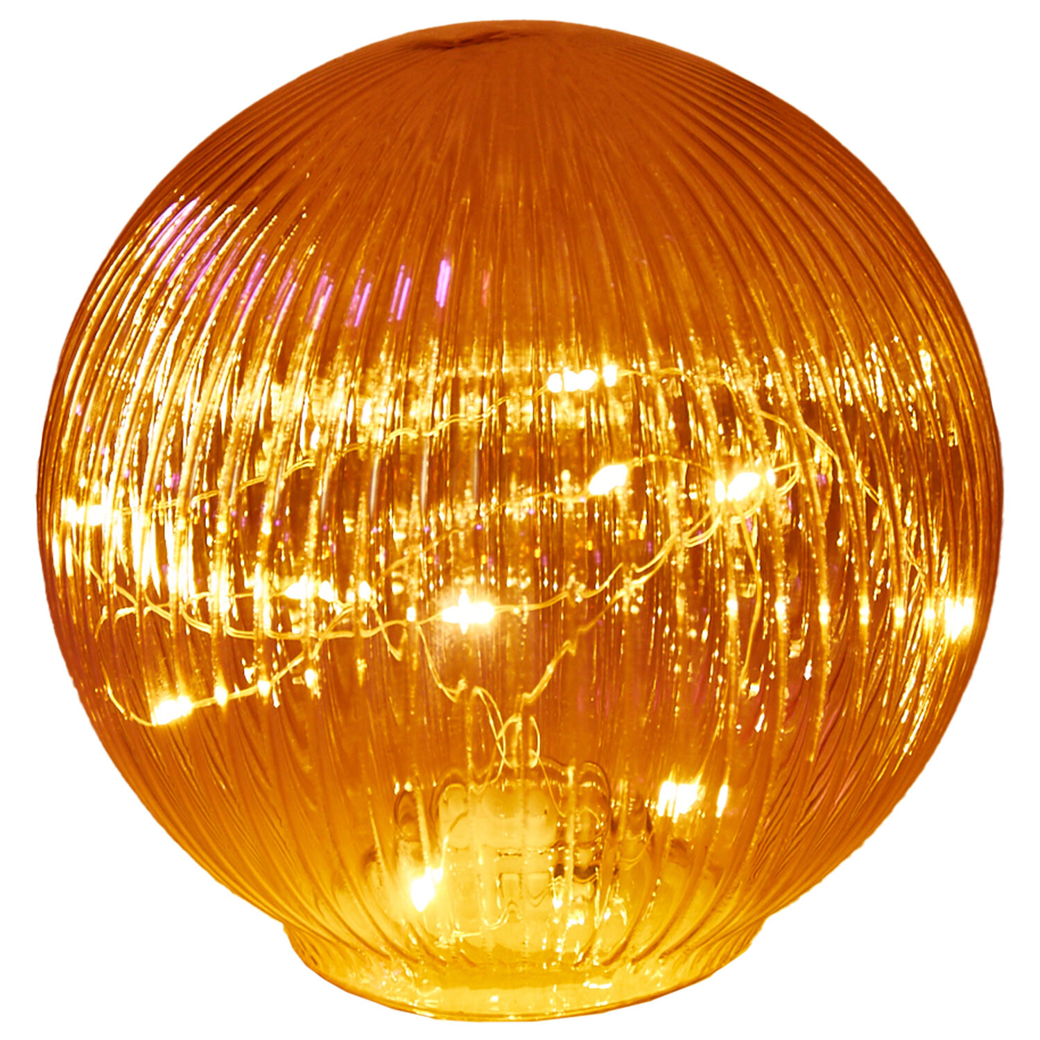 LED Frosted Candy Cane Bauble - Multicolour Image 4