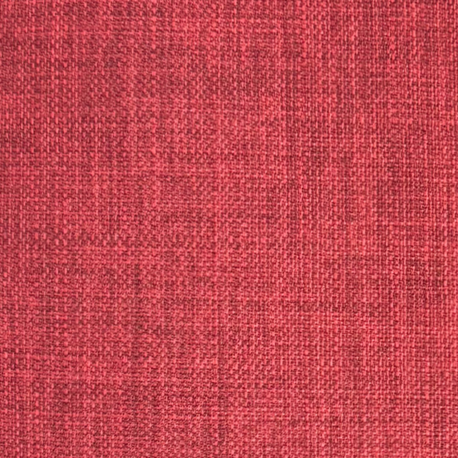 Sloane Faux Linen Cushion - Red Image 3