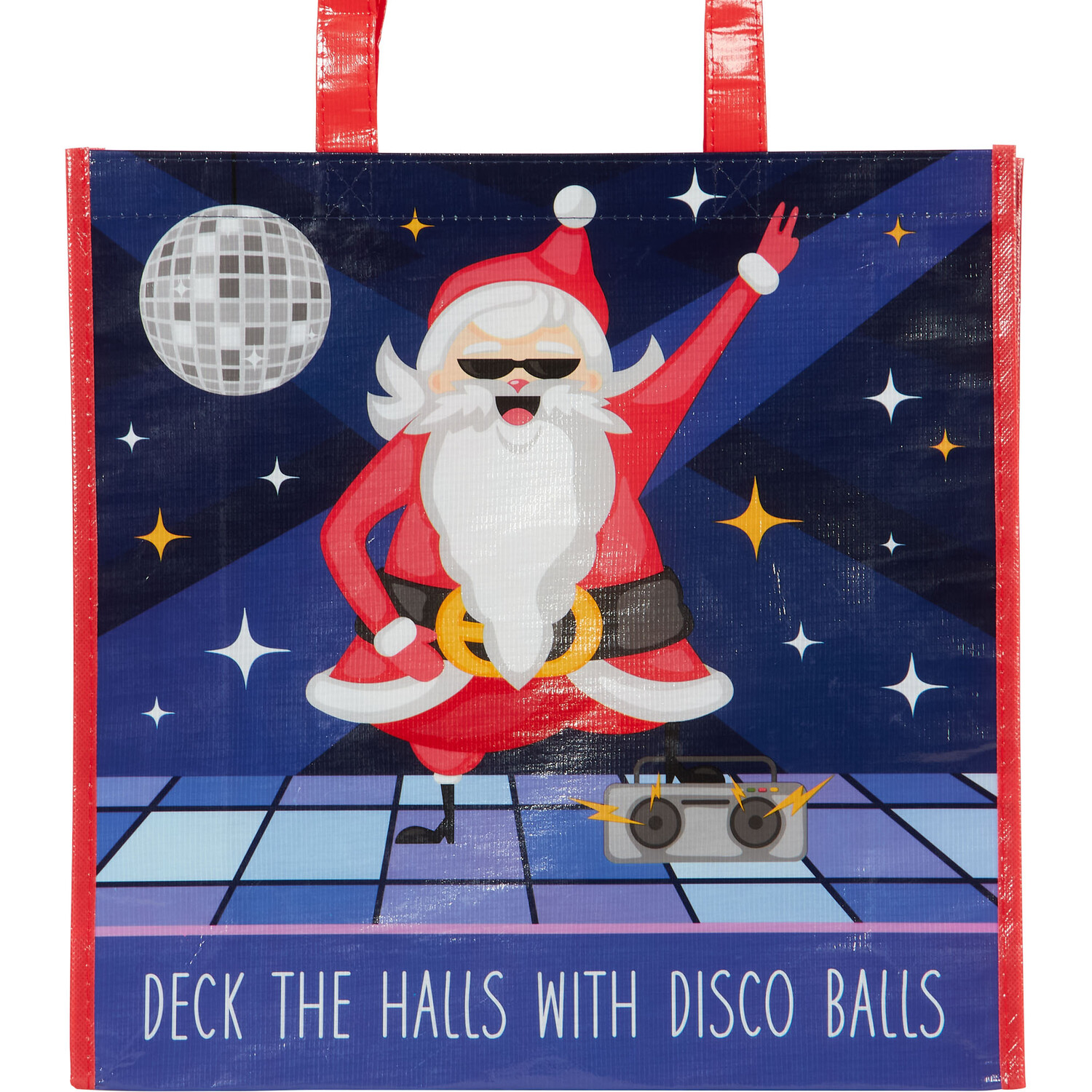 Disco Santa Shopper Bag Image 2
