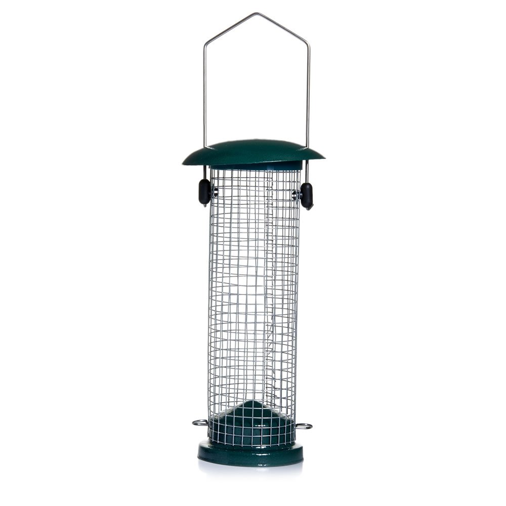 Single Wilko Wild Bird Peanut Feeder in Assorted styles Image 3