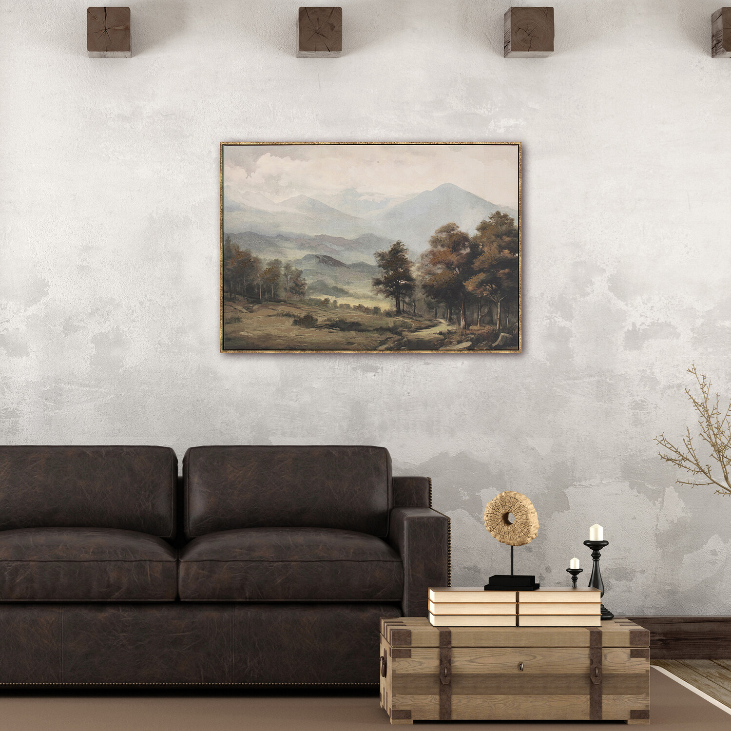 Idyllic Country Scene Framed Art Image 5
