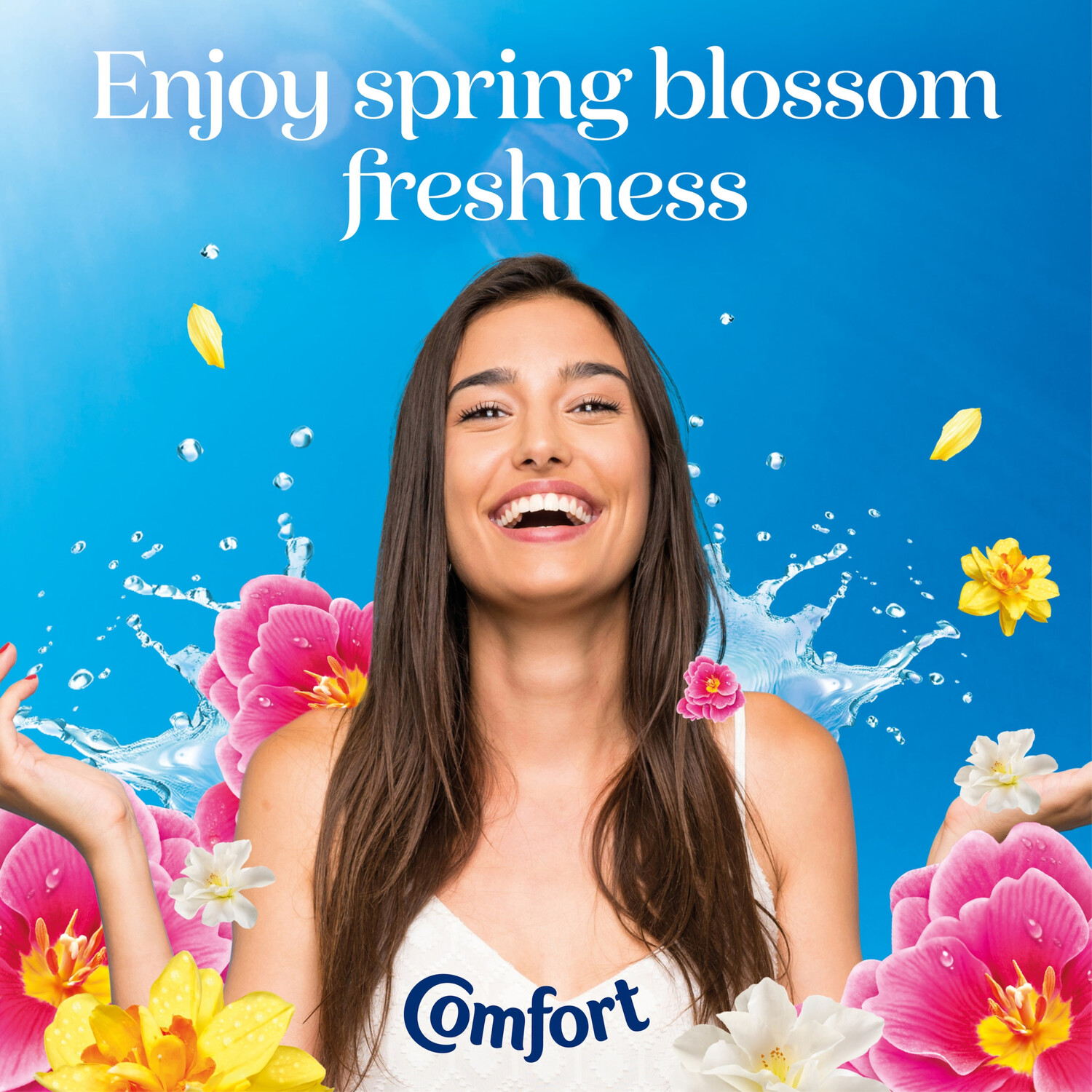 Comfort Fresh Spring Blossom Fabric Conditioner Spring Blossom 80 Image 3