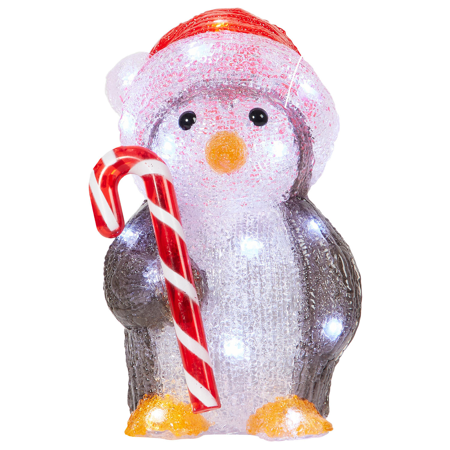 Acrylic LED Penguin - Grey Image 2