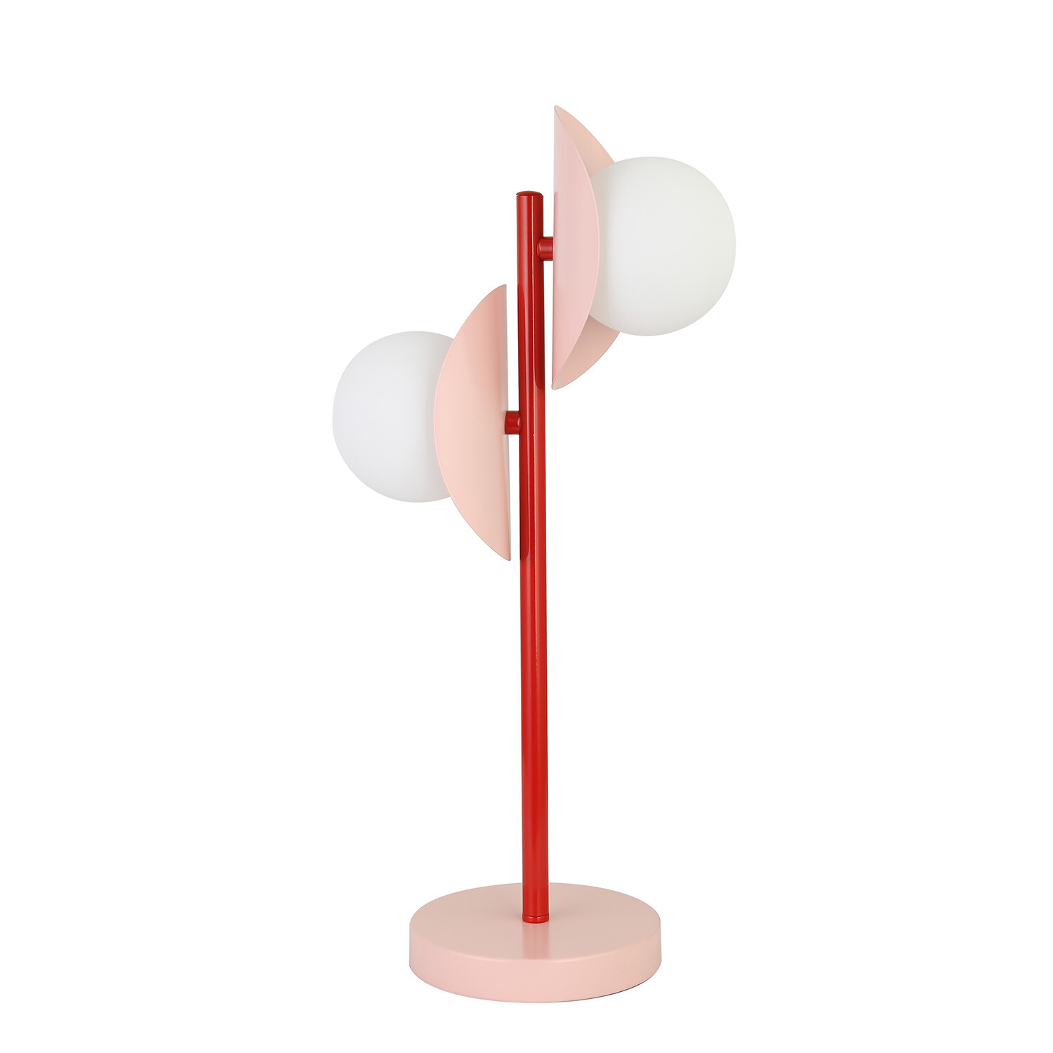 Yasmin Abstract Table Lamp - Pink Image 2