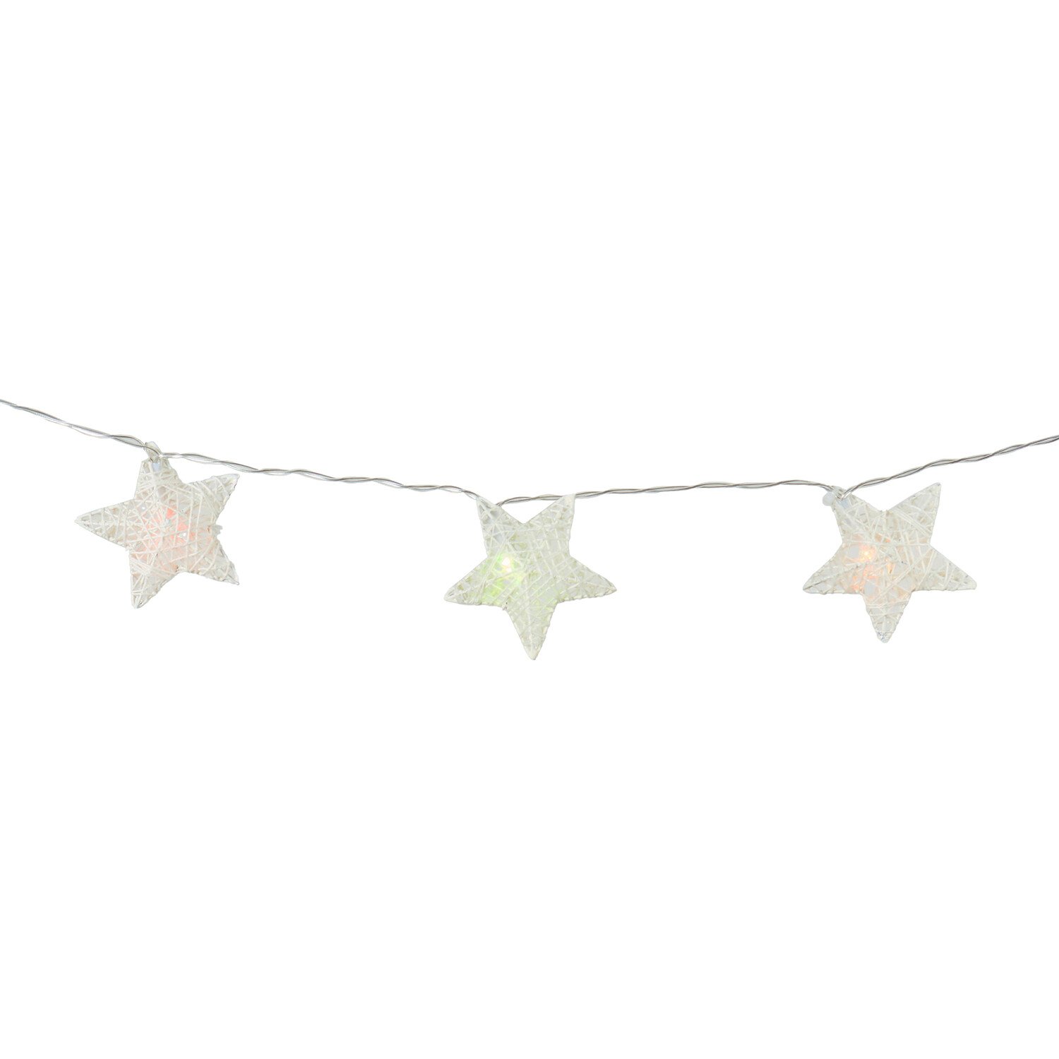 10 LED Star Colour Changing String Lights Image 3
