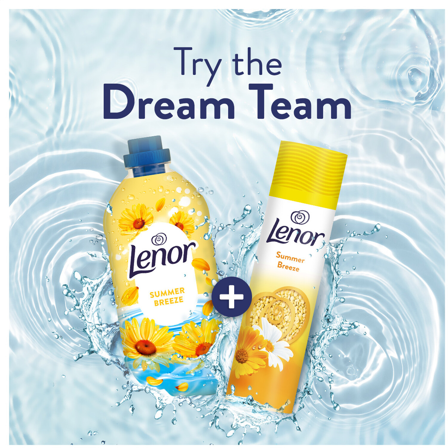 Lenor Shower Fresh Fabric Conditioner Summer Breeze 129w Image 6