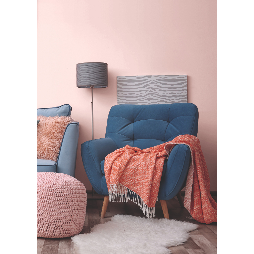 Johnstone's Walls & Ceilings Rosebud Silk Emulsion Paint 2.5L Image 4