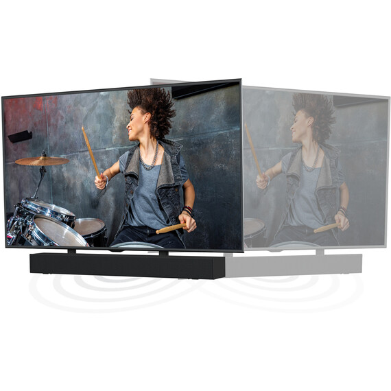 AVF Universal Sound Bar Mounting Kit - Black Image 4