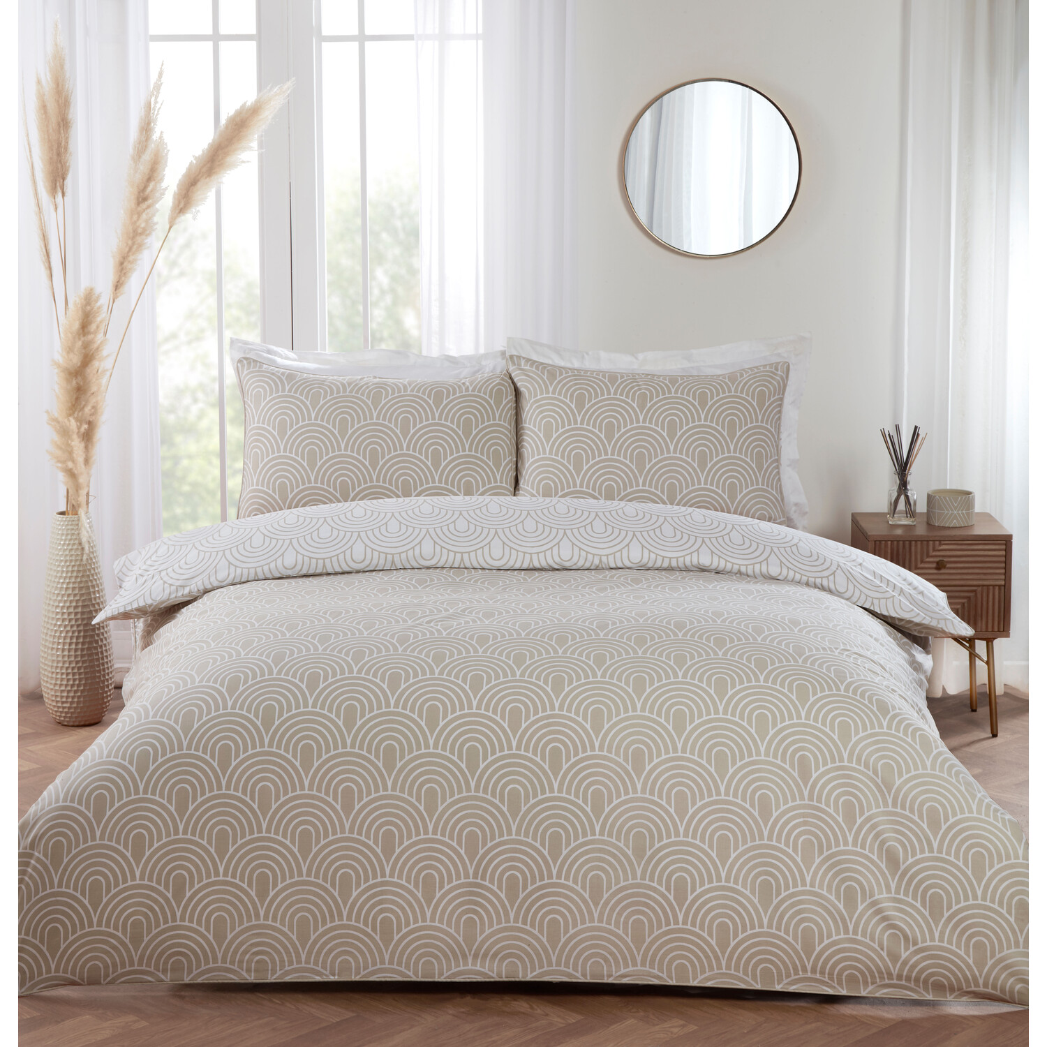Divante Single Natural Duvet Set Image 1