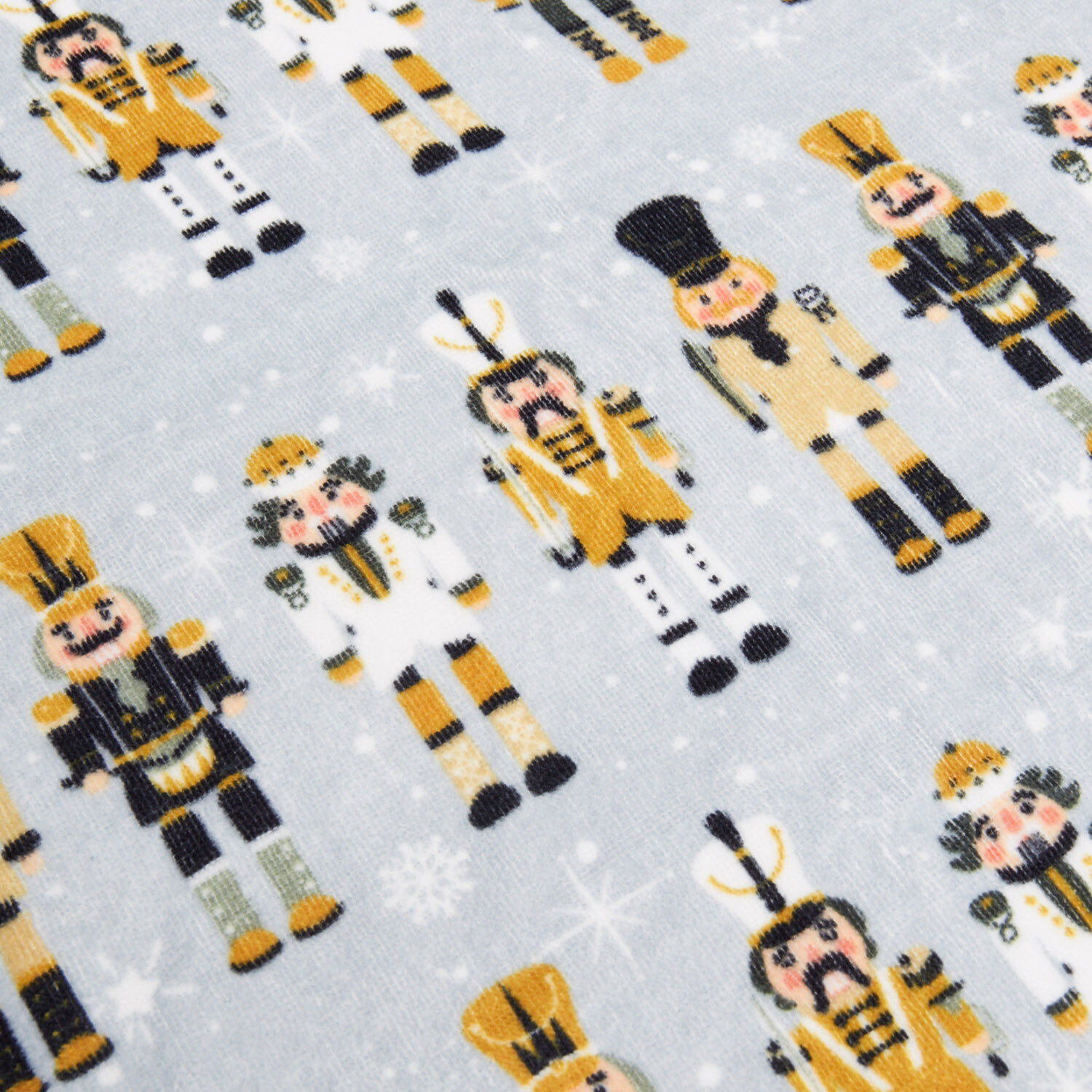 Nutcracker Hand Towel Grey - Grey Image 4