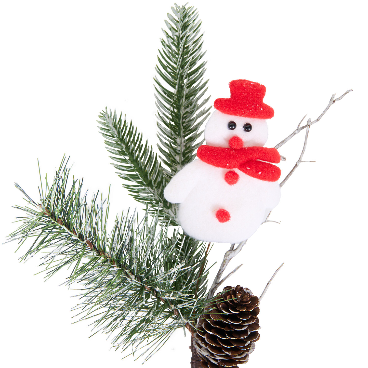 Novelty Santa or Snowman Pick Image 6