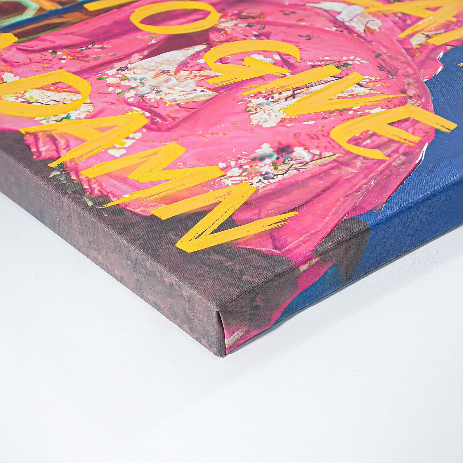 Vintage Revival Catchphrase Canvas - Multicolour Image 4