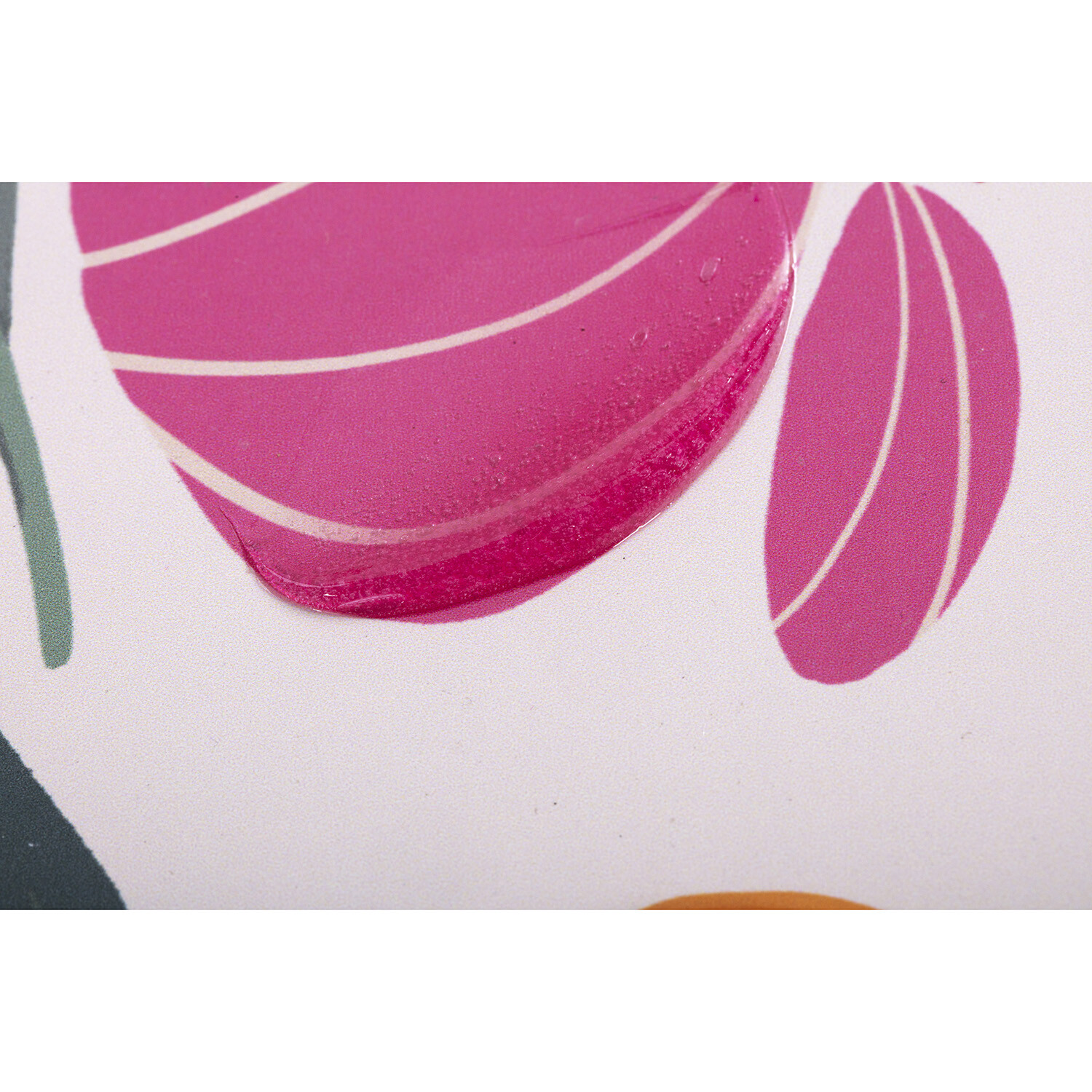 Set of 4 Bright Florals Canvases - Pink Image 7