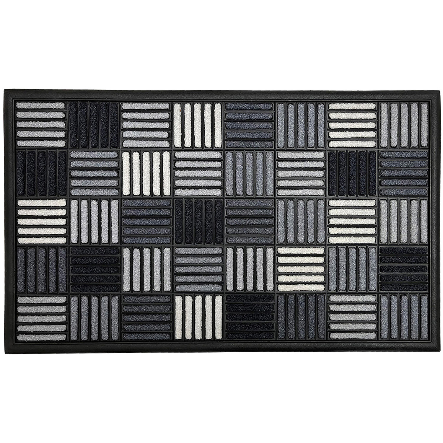 Scrape N Sorb Geometric Doormat Multicolour Image 8