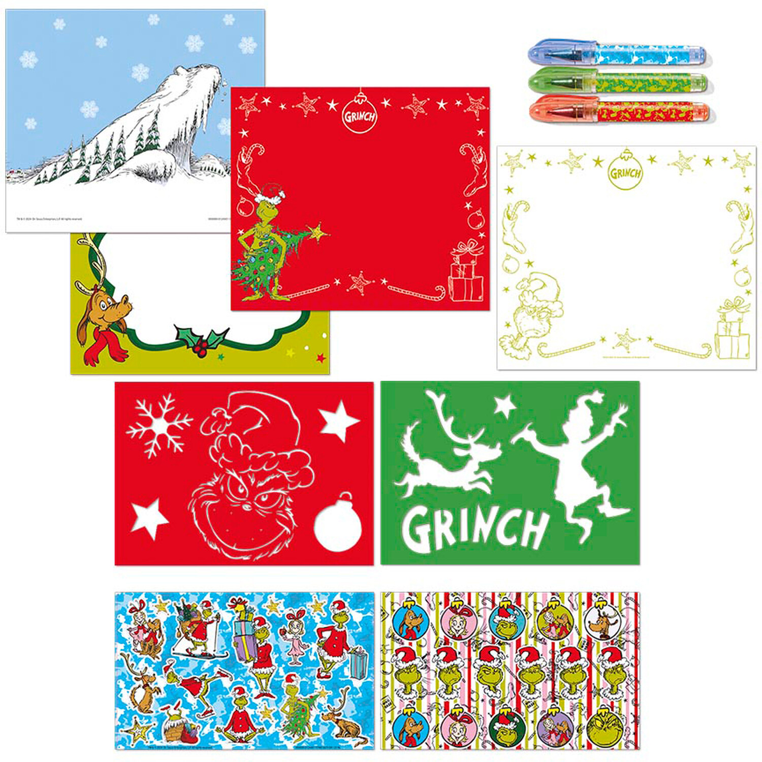 The Grinch Activity SetMulticolour Image 2