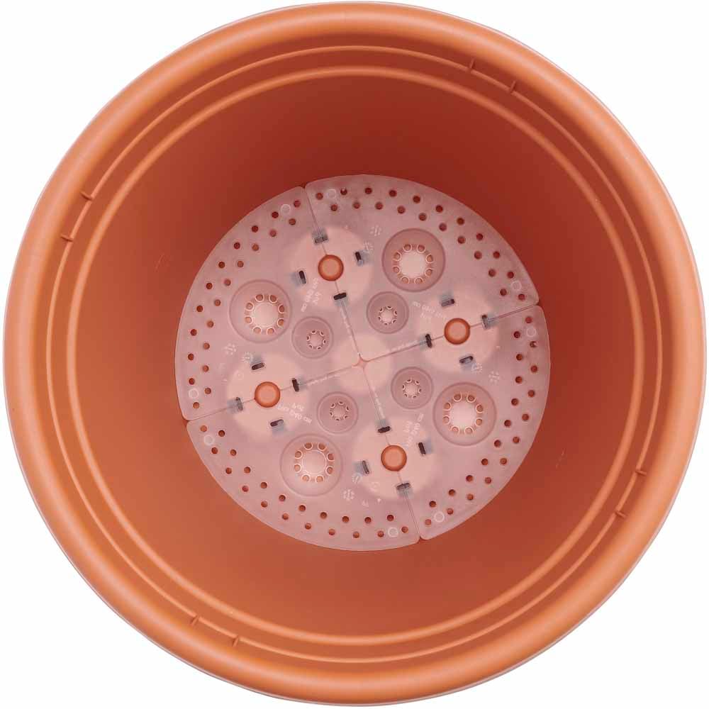 Clever Pots 40cm Round Plant Pot Reservoir Image 2