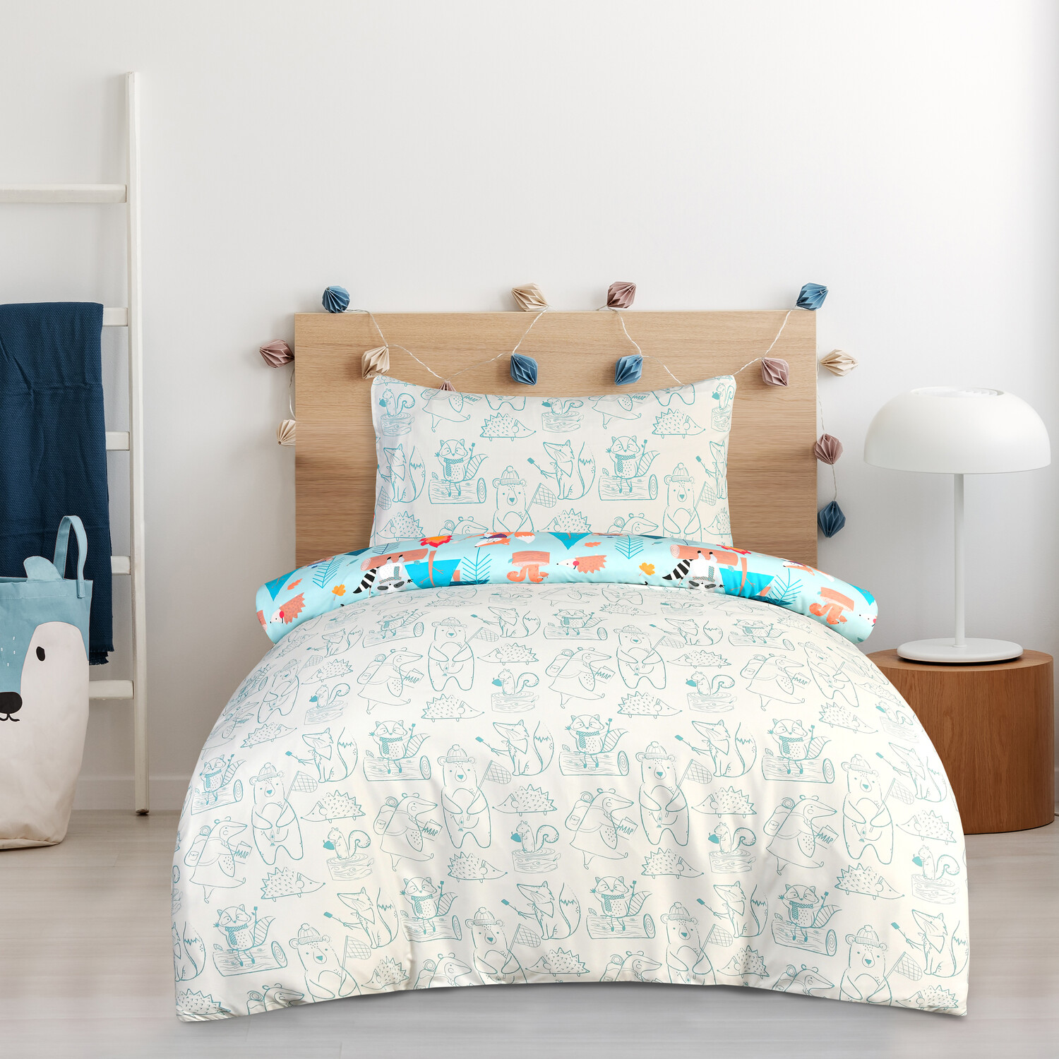 Woodland Adventure Duvet Cover and Pillowcase Set Image 5