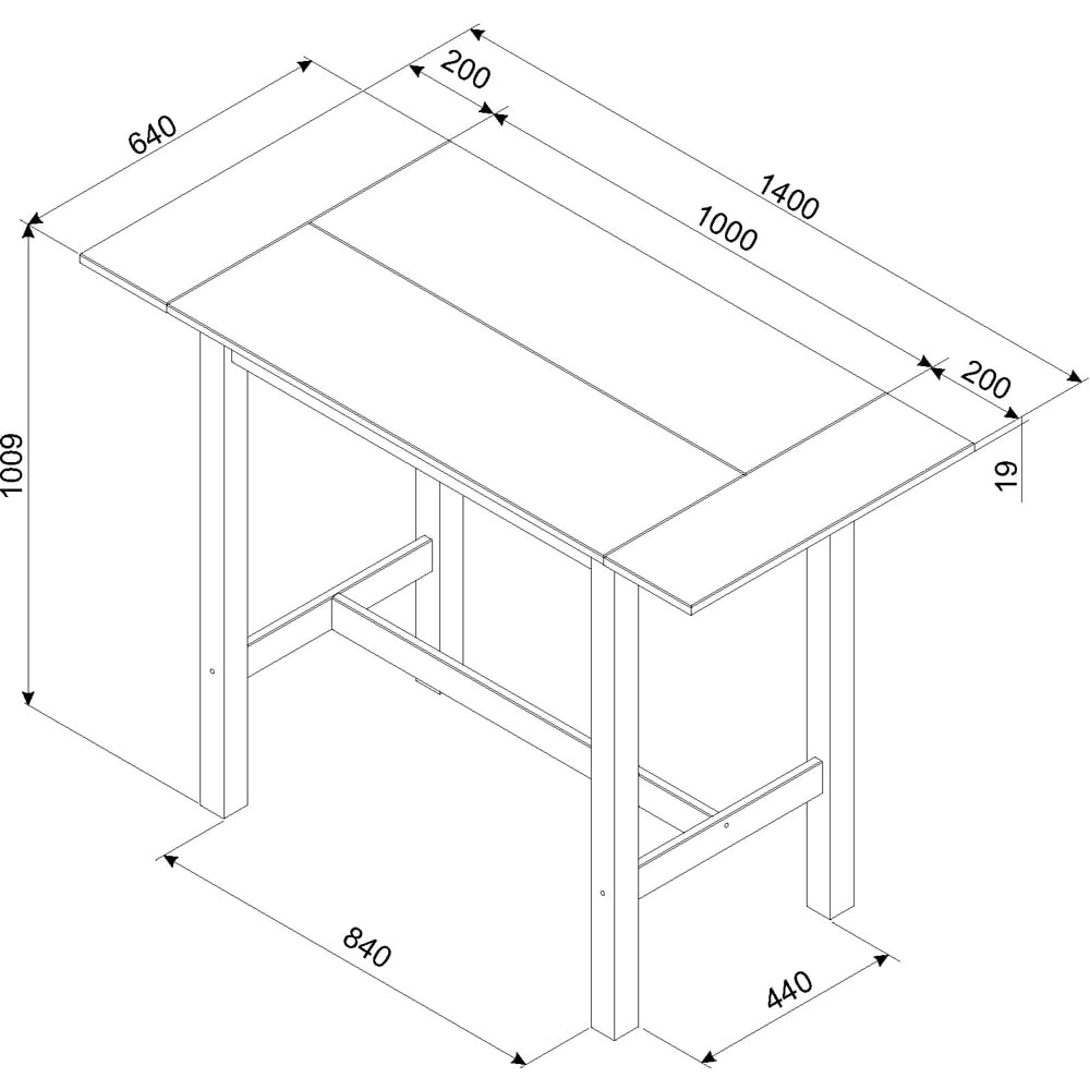 Core Products Corona 2 Seater High Breakfast Table Set Grey Image 6