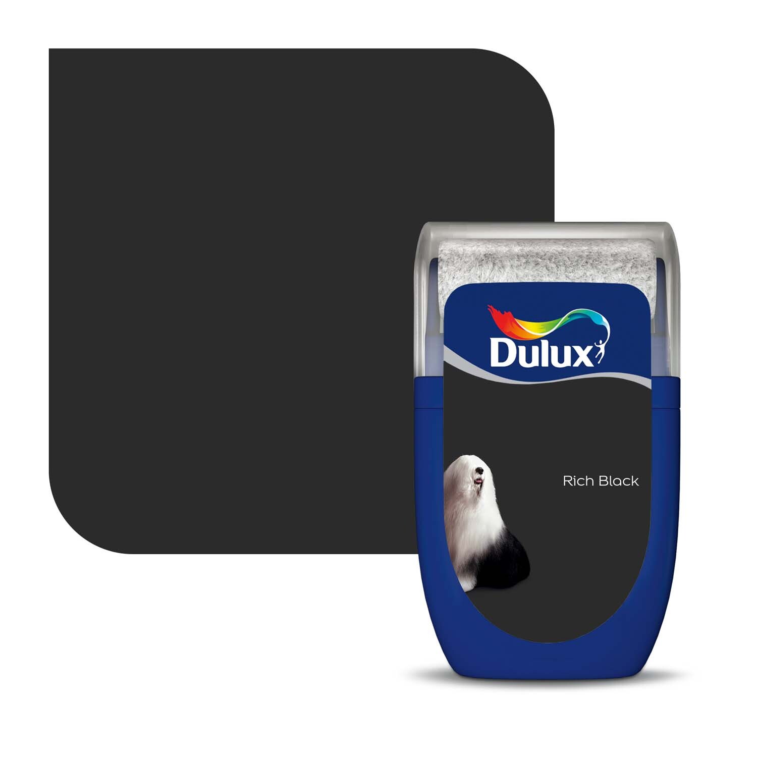 Dulux Colour Tester - Rich Black Image 5