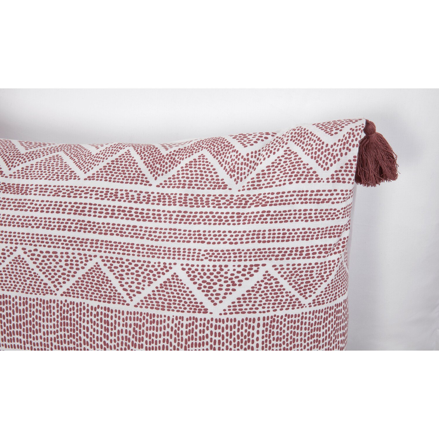 Divante Talia Duvet Cover and Pillowcase Set - Rust / Single Image 4
