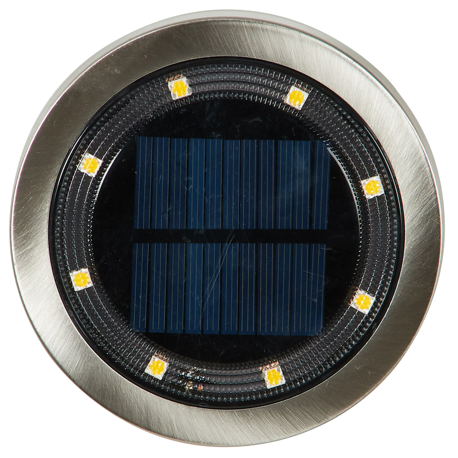 Solar Deck Light - Silver Image 1